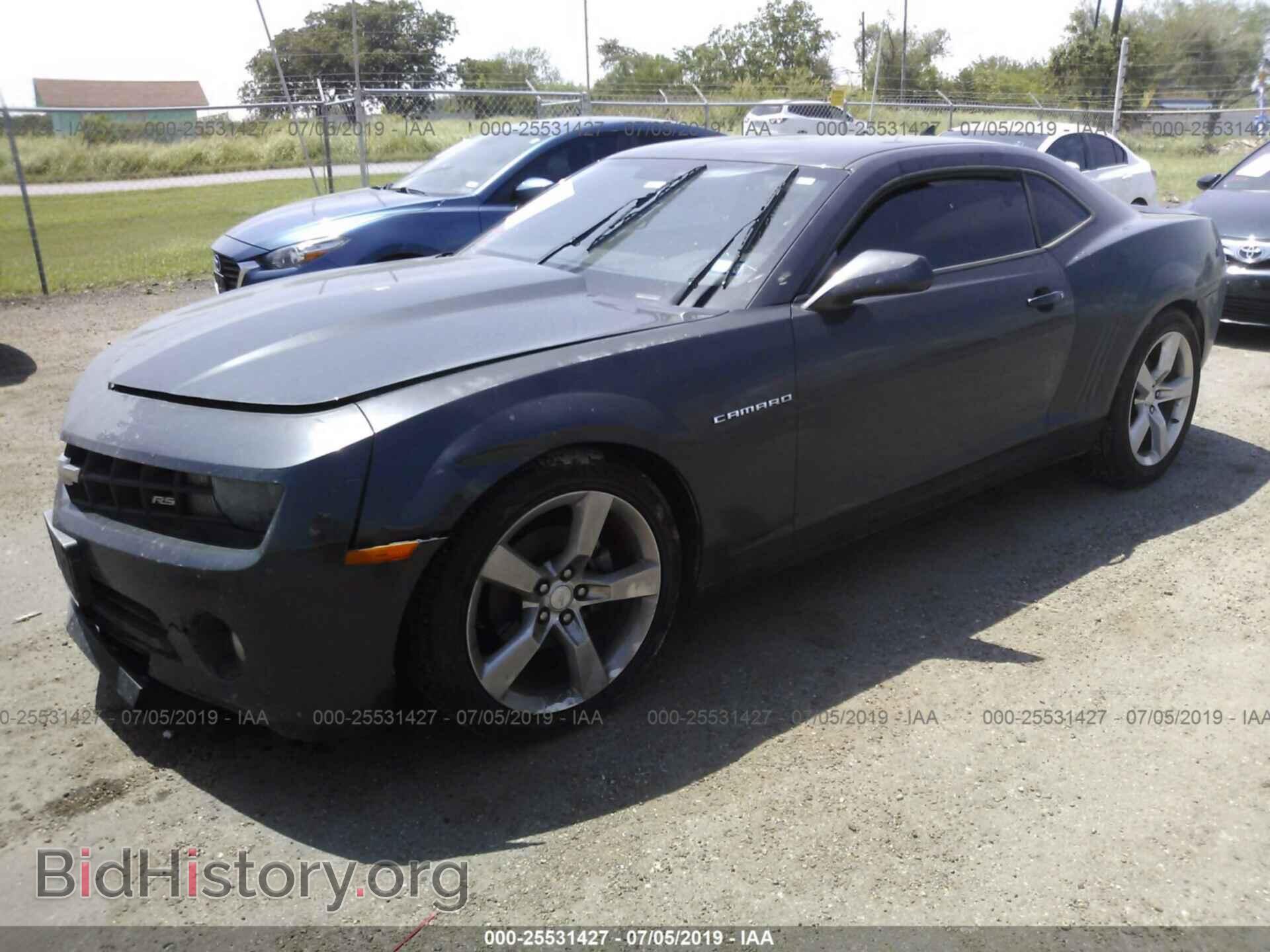 2012 CHEVROLET CAMARO - VIN: 2G1FB1E31C9157844 - Photo 2