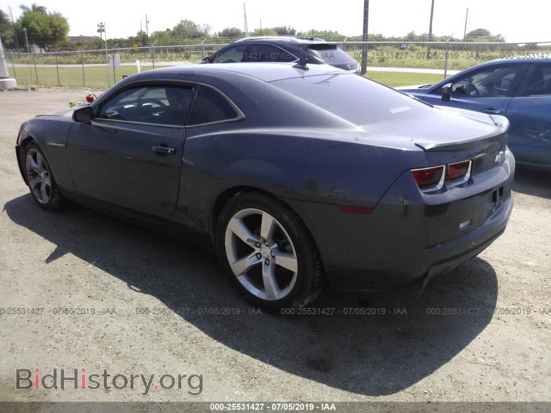 2012 CHEVROLET CAMARO - VIN: 2G1FB1E31C9157844 - Photo 3