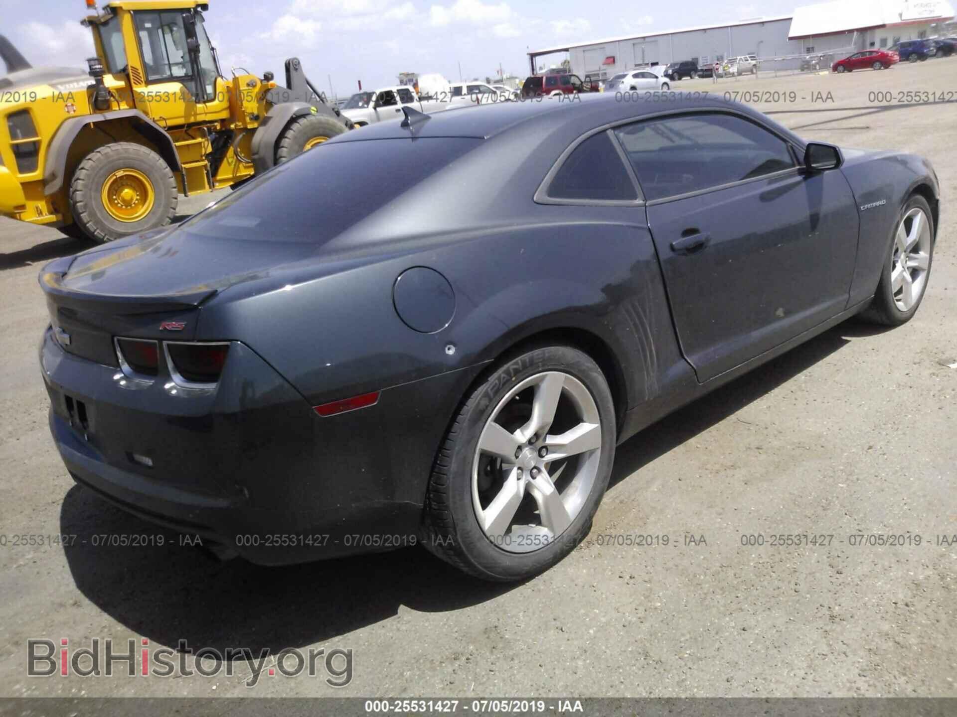 2012 CHEVROLET CAMARO - VIN: 2G1FB1E31C9157844 - Photo 4