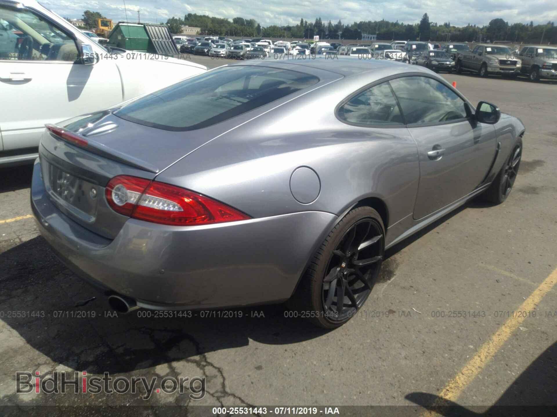 2011 JAGUAR XK - VIN: SAJWA4FB6BLB41409 - Фото 4
