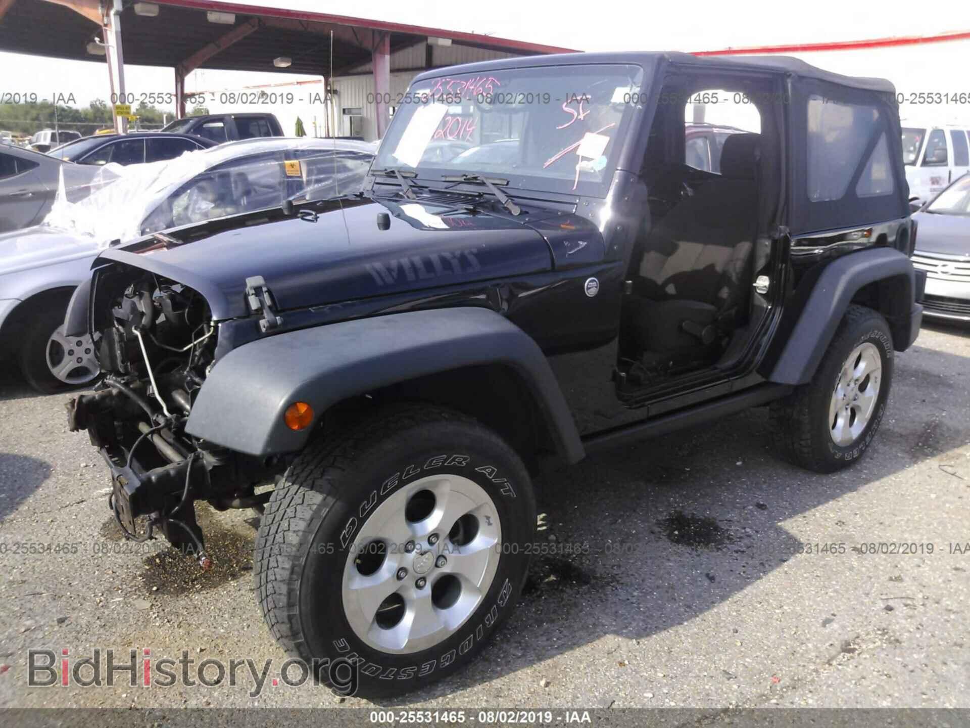 2014 JEEP WRANGLER - VIN: 1C4AJWAG5EL214326 - Фото 2