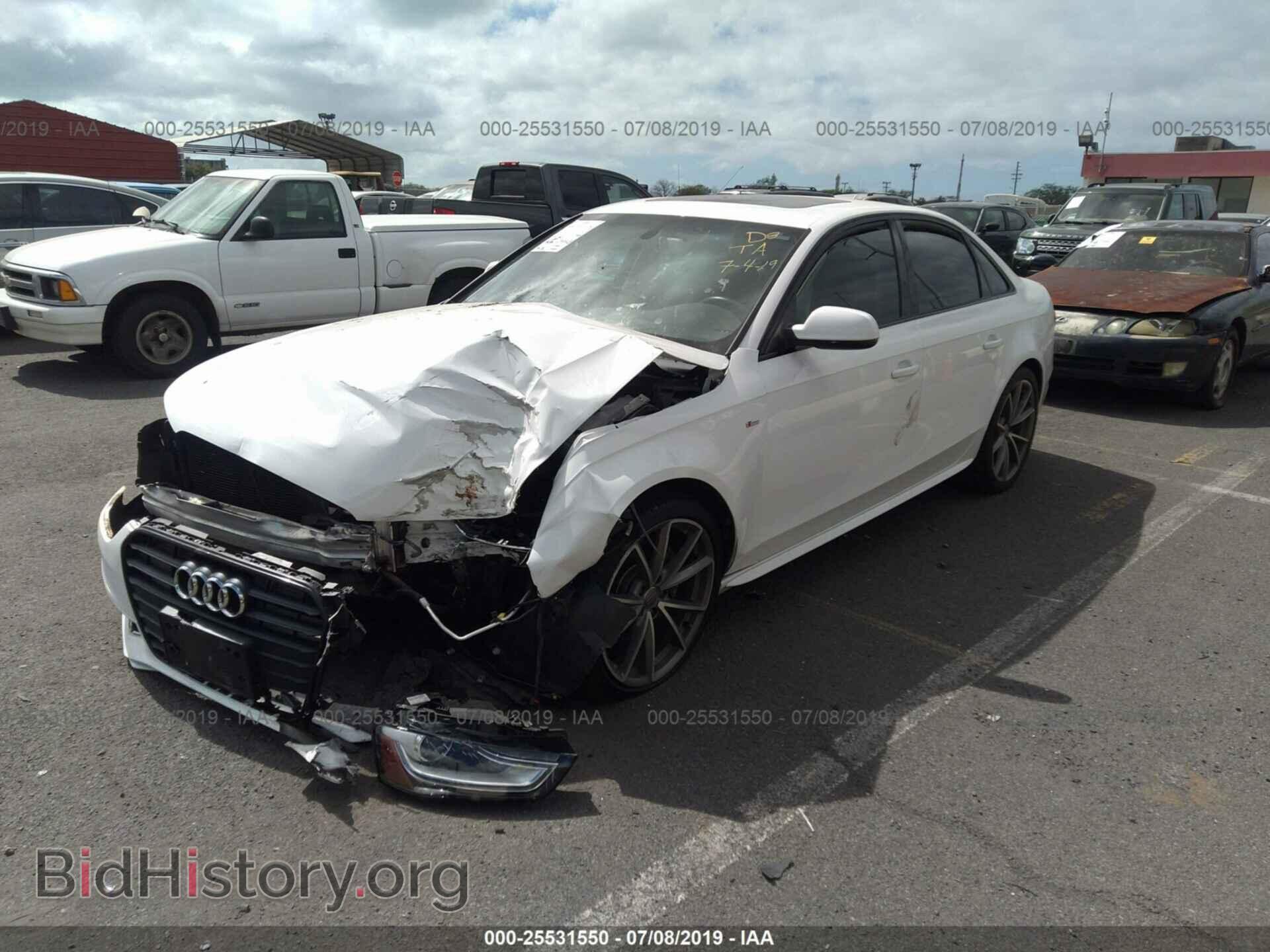 2016 AUDI A4 - VIN: WAUAFAFL5GN014884 - Фото 2
