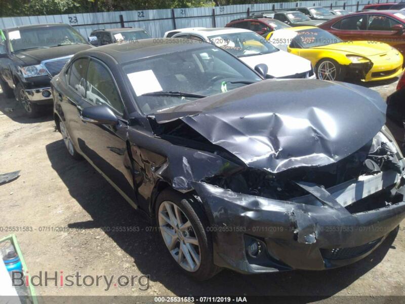 2011 Lexus IS 250 (VIN JTHCF5C24B5044870) — photo 1 of 10, IAAI, damage: right front