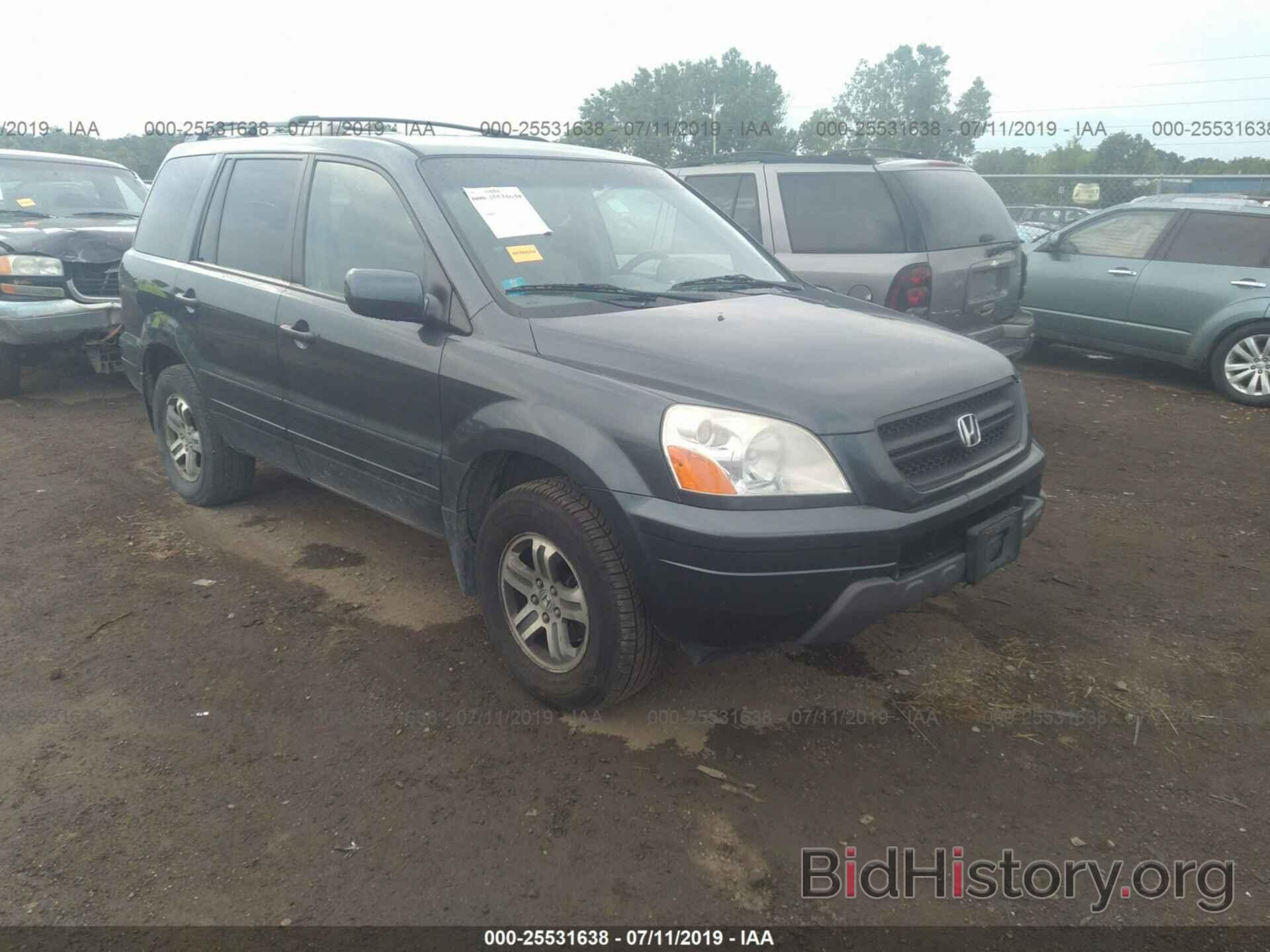 Photo 2HKYF184X4H560227 - HONDA PILOT 2004