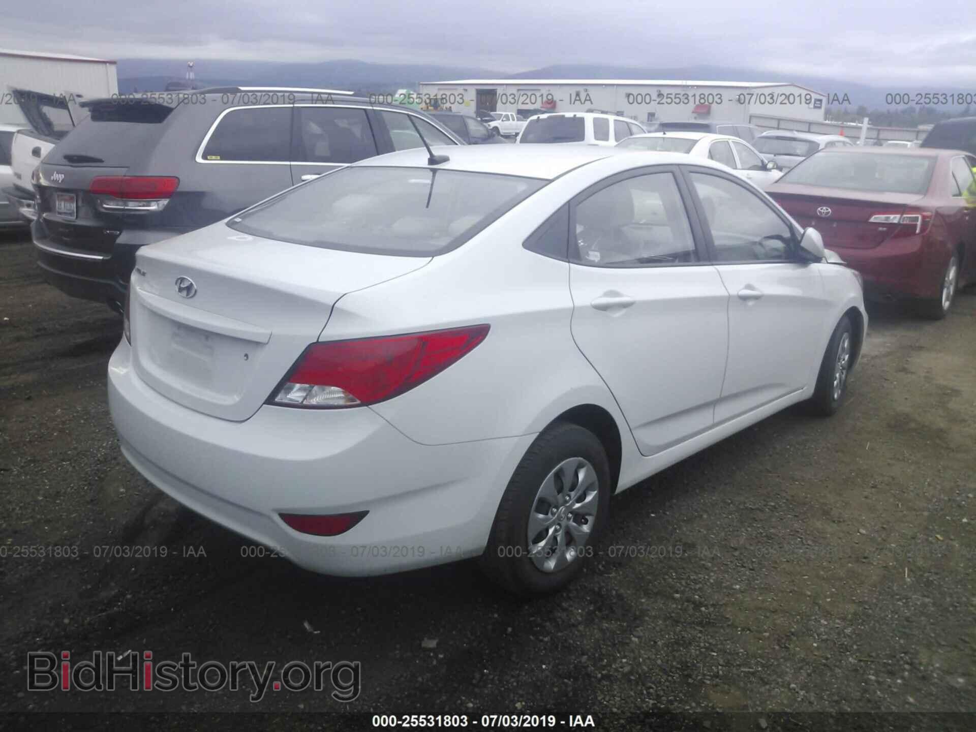 2017 HYUNDAI ACCENT - VIN: KMHCT4AE4HU388436 - Фото 4