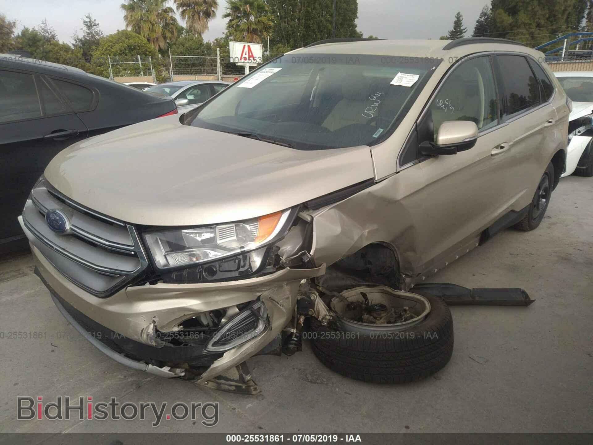 2018 FORD EDGE - VIN: 2FMPK4J88JBC16680 - Фото 2
