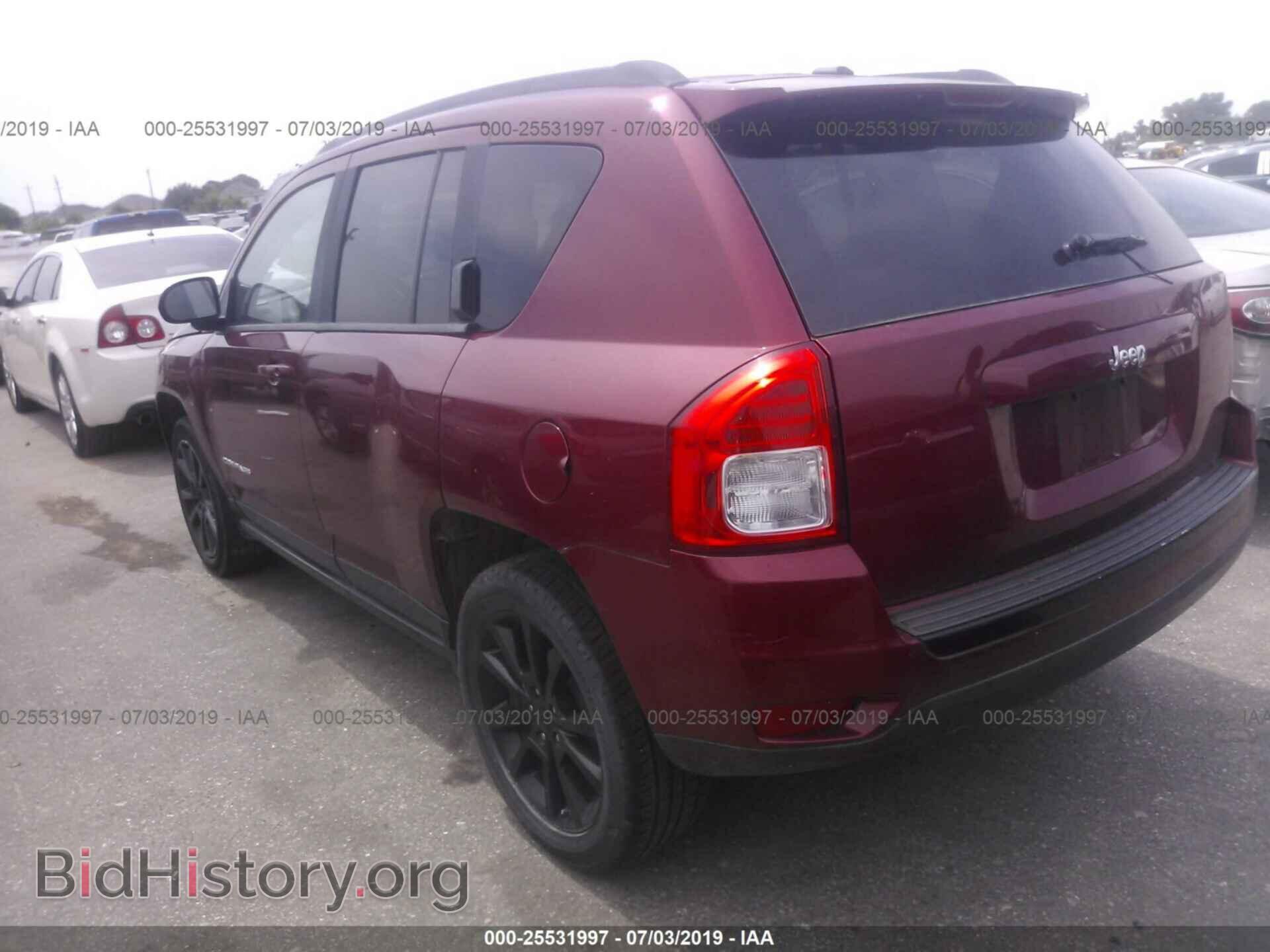 2012 JEEP COMPASS - VIN: 1C4NJCEB7CD688395 - Фото 3
