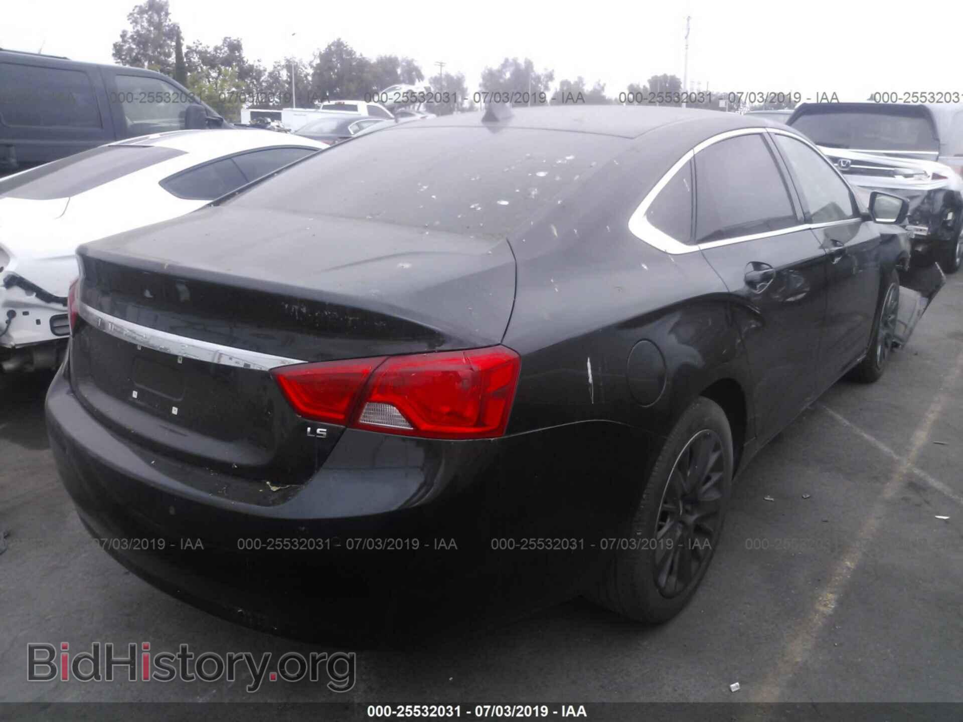 2014 CHEVROLET IMPALA - VIN: 2G11Y5SL2E9109616 - Фото 4