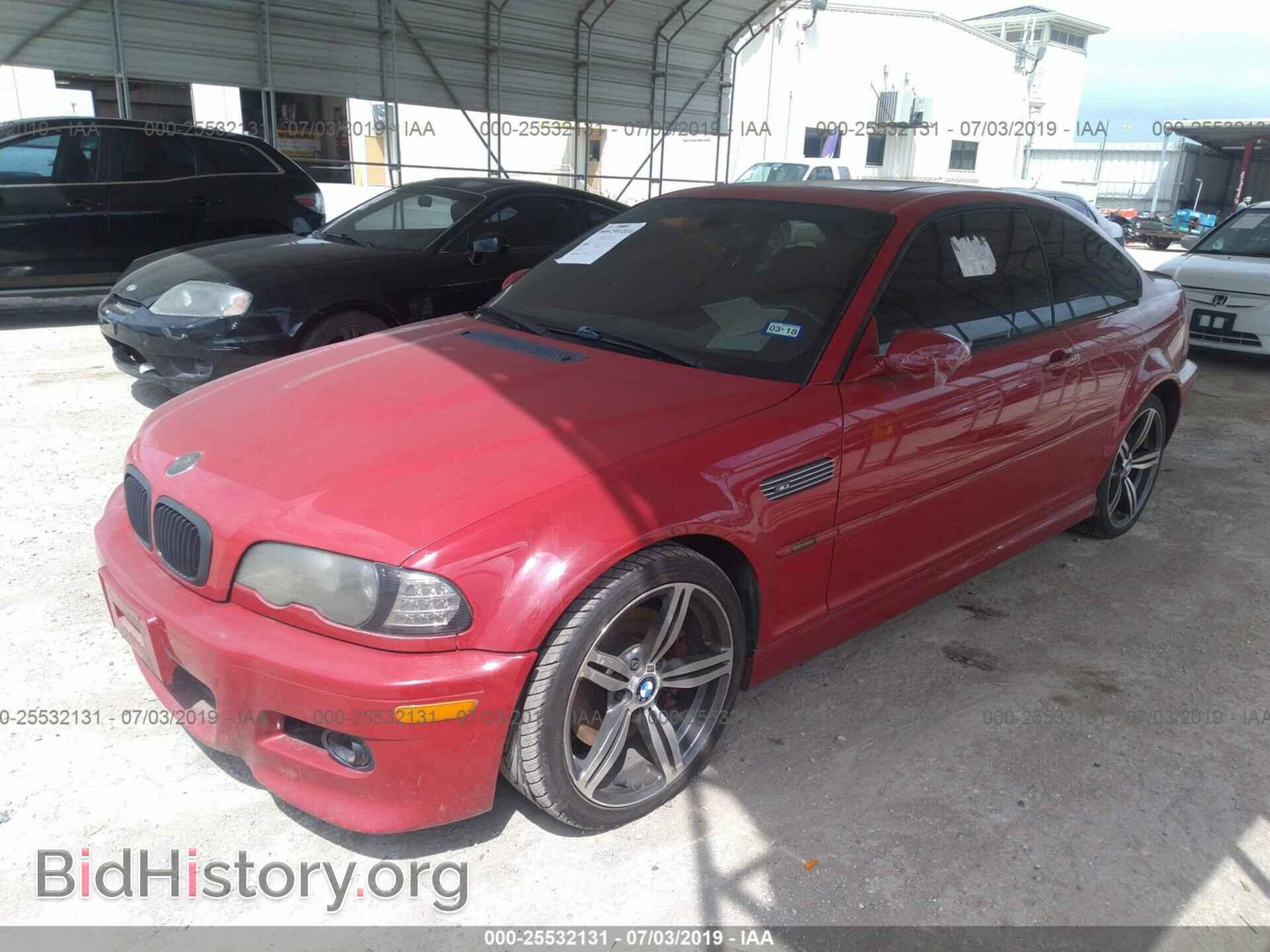 2003 BMW M3 - VIN: WBSBL93483JR20825 - Фото 2
