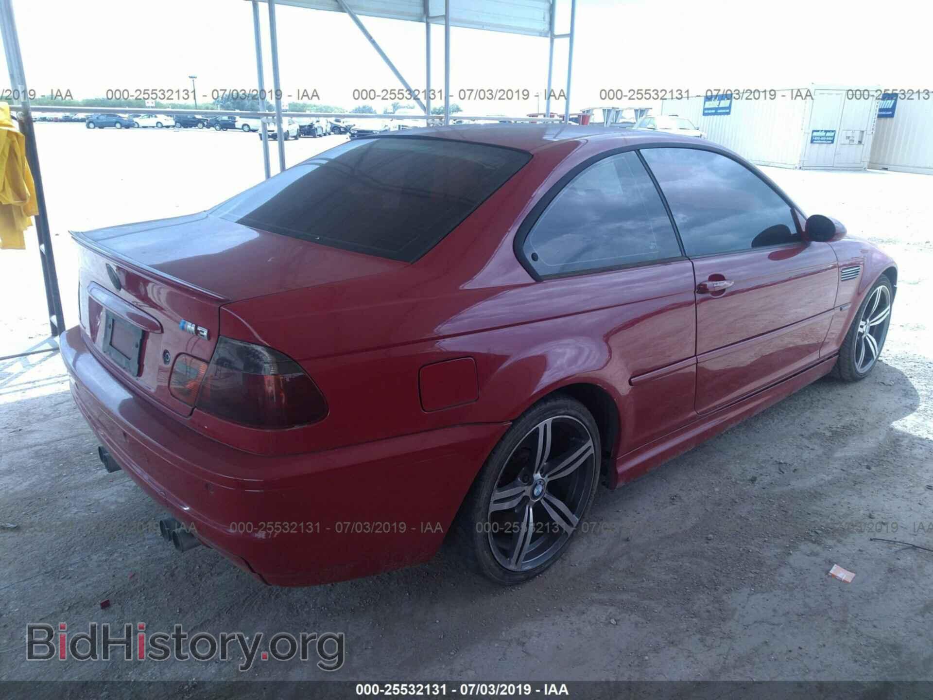 2003 BMW M3 - VIN: WBSBL93483JR20825 - Фото 4