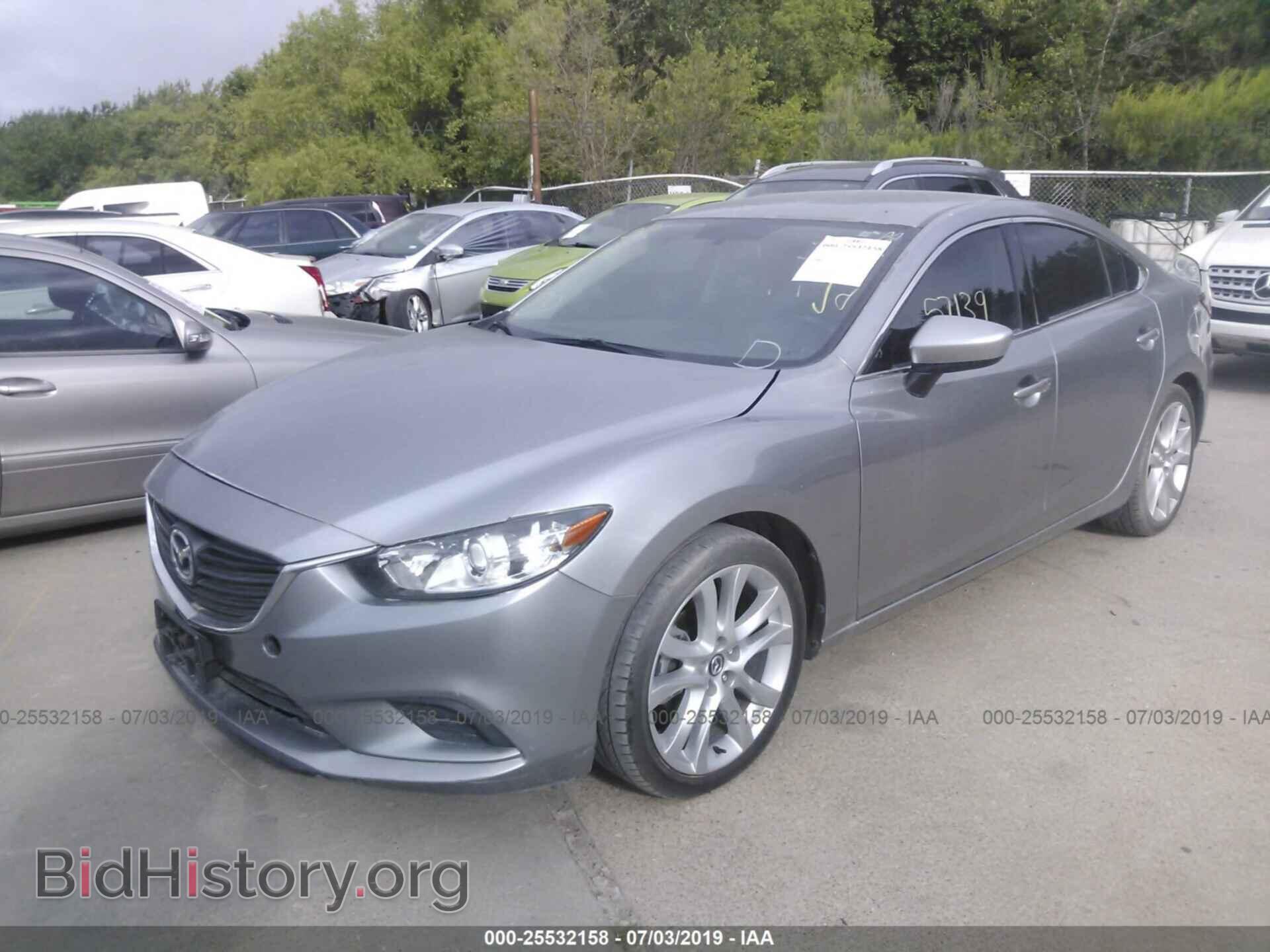 2014 MAZDA 6 - VIN: JM1GJ1V65E1118092 - Фото 2