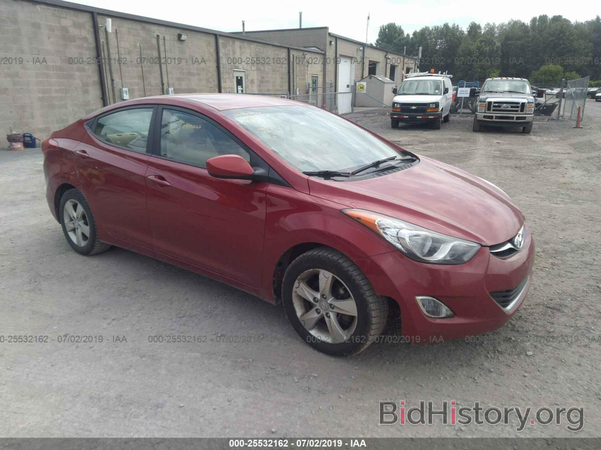 Photo KMHDH4AE3DU711696 - HYUNDAI ELANTRA 2013