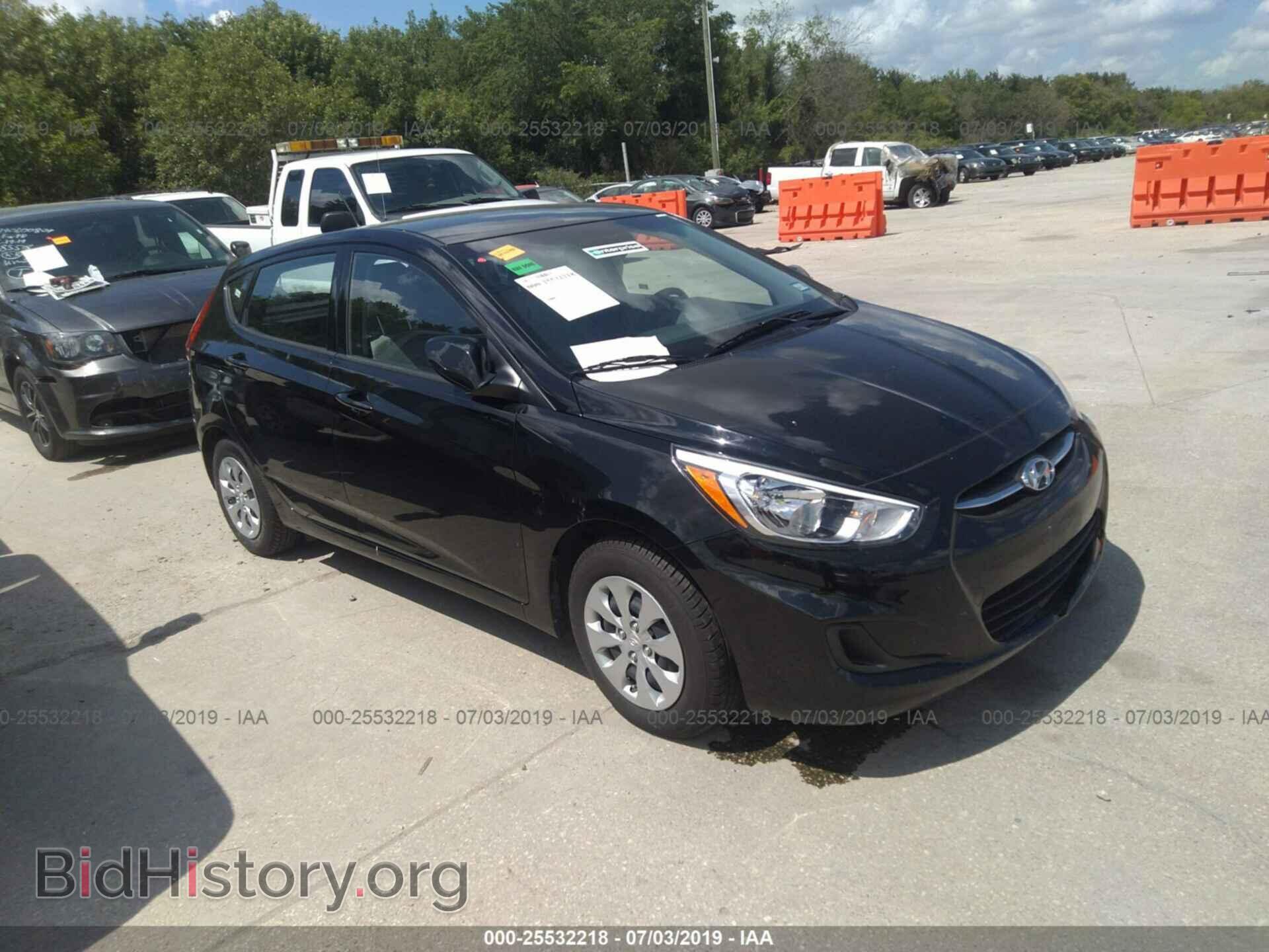 Фотография KMHCT5AE6HU355542 - HYUNDAI ACCENT 2017