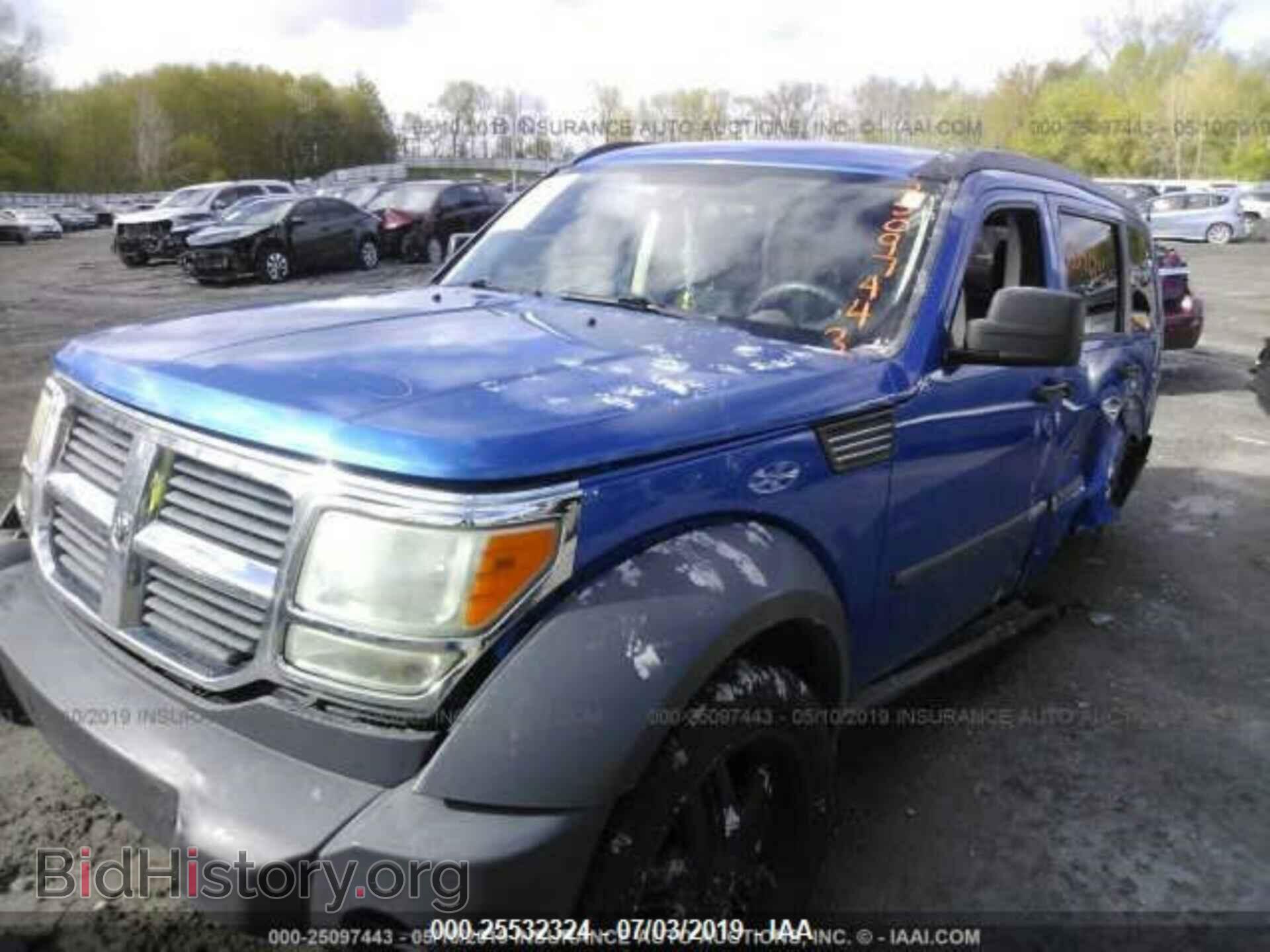 2007 DODGE NITRO - VIN: 1D8GU28K67W564152 - Фото 2