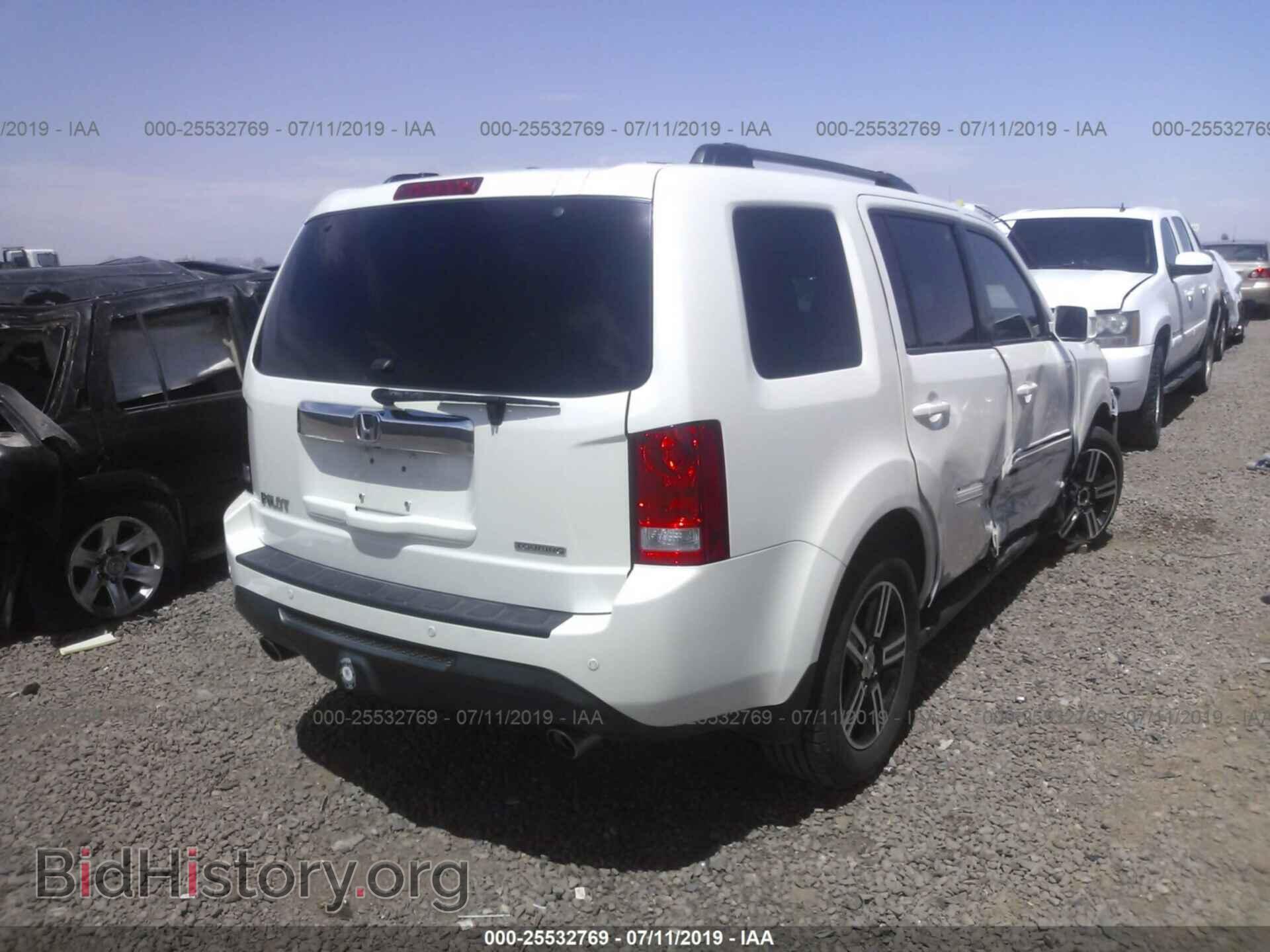 2014 HONDA PILOT - VIN: 5FNYF3H91EB018554 - Фото 4