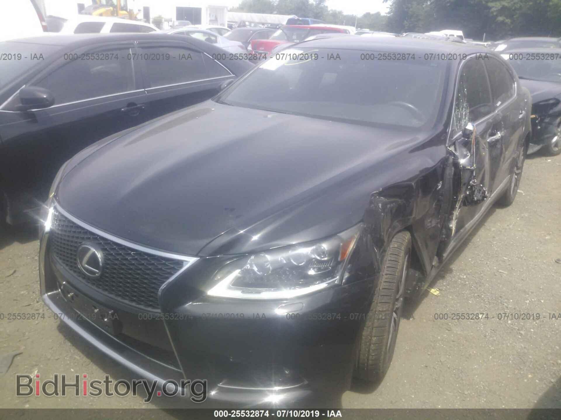 2014 LEXUS LS - VIN: JTHCL5EF4E5020369 - Фото 2
