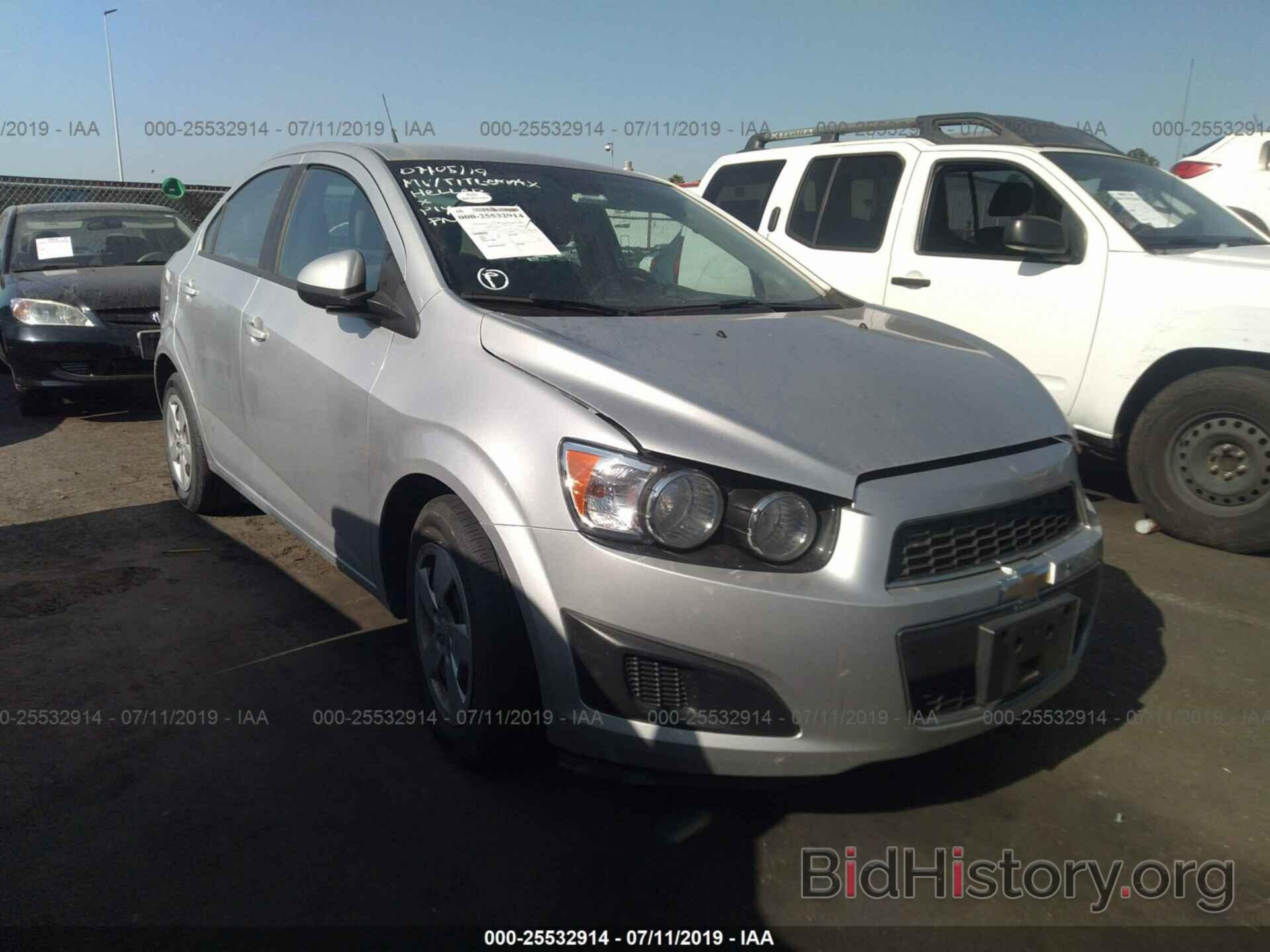 Фотография 1G1JA5SG6D4117307 - CHEVROLET SONIC 2013