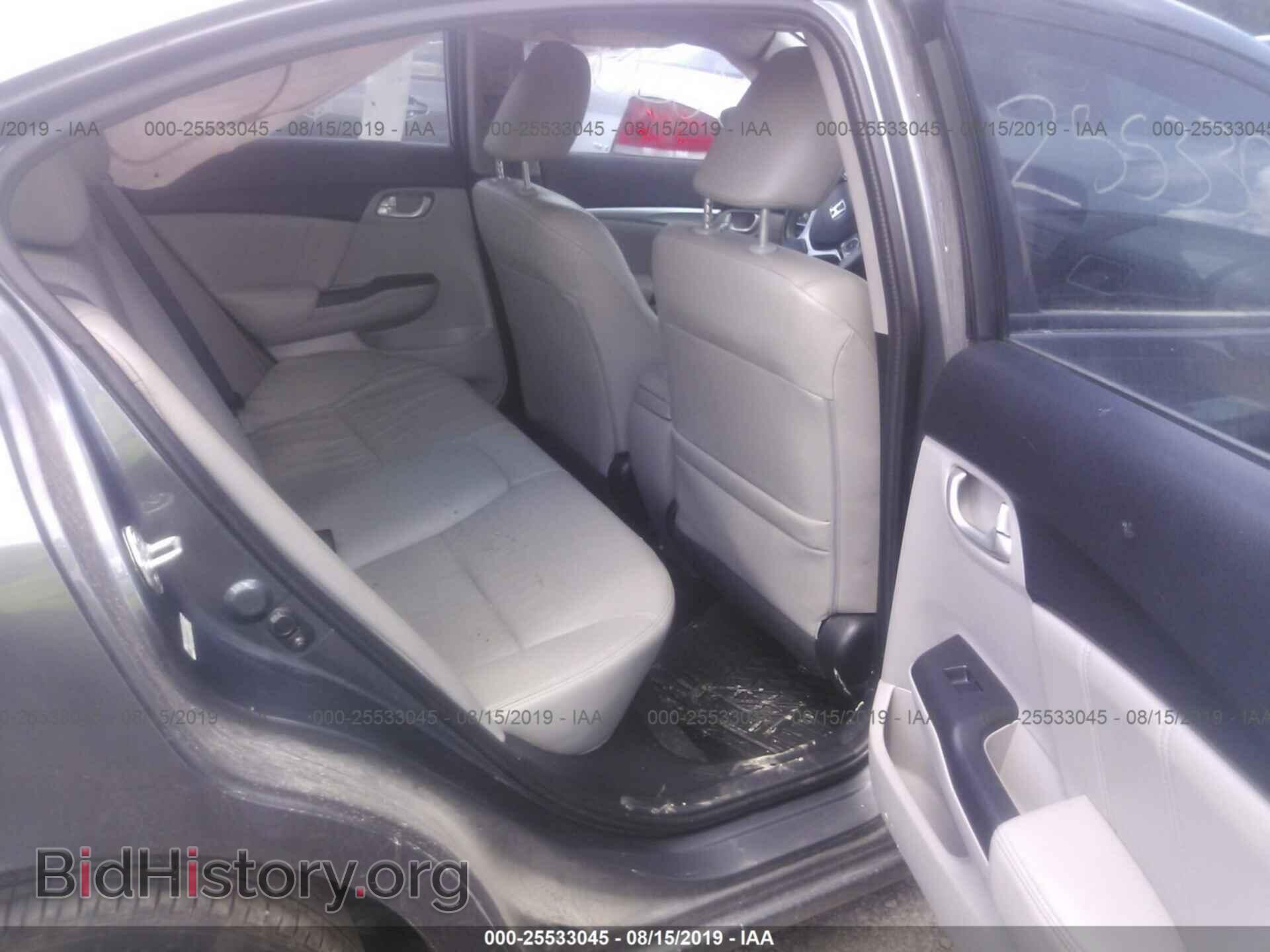 2013 HONDA CIVIC - VIN: 19XFB2F90DE017707 - Фото 8