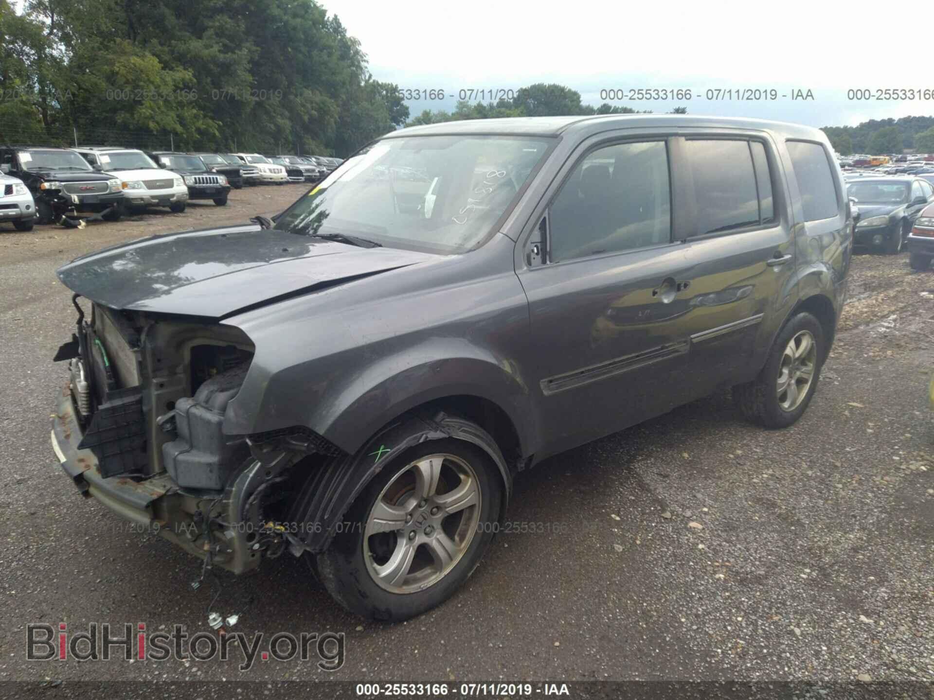 2013 HONDA PILOT - VIN: 5FNYF4H57DB051818 - Фото 2
