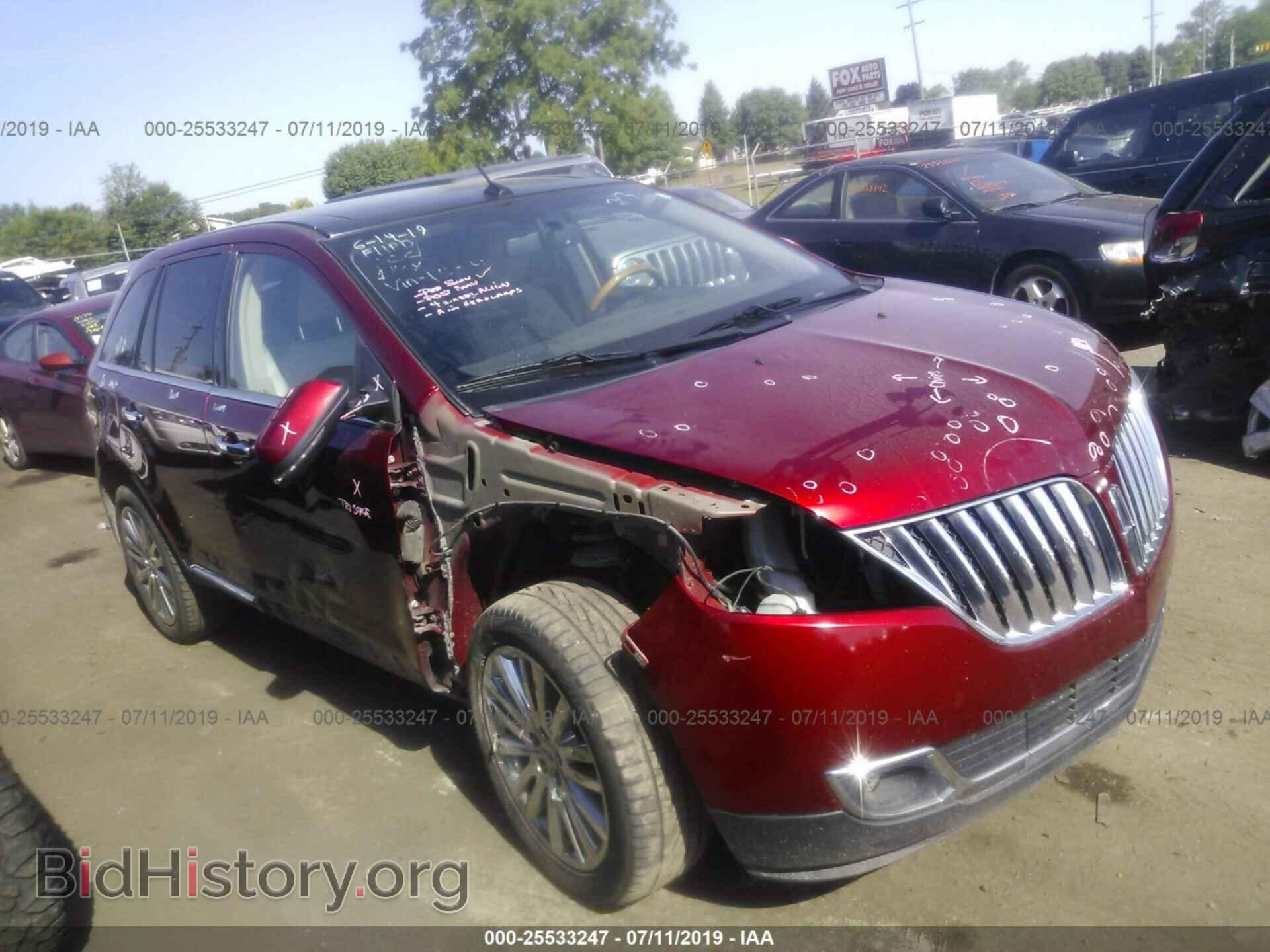Photo 2LMDJ8JK8DBL41504 - LINCOLN MKX 2013