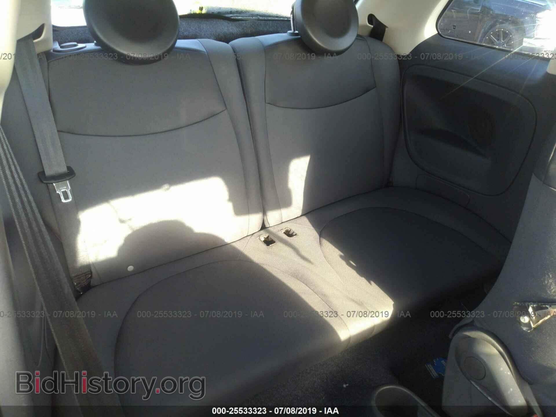2013 FIAT 500 - VIN: 3C3CFFAR5DT726641 - Фото 8