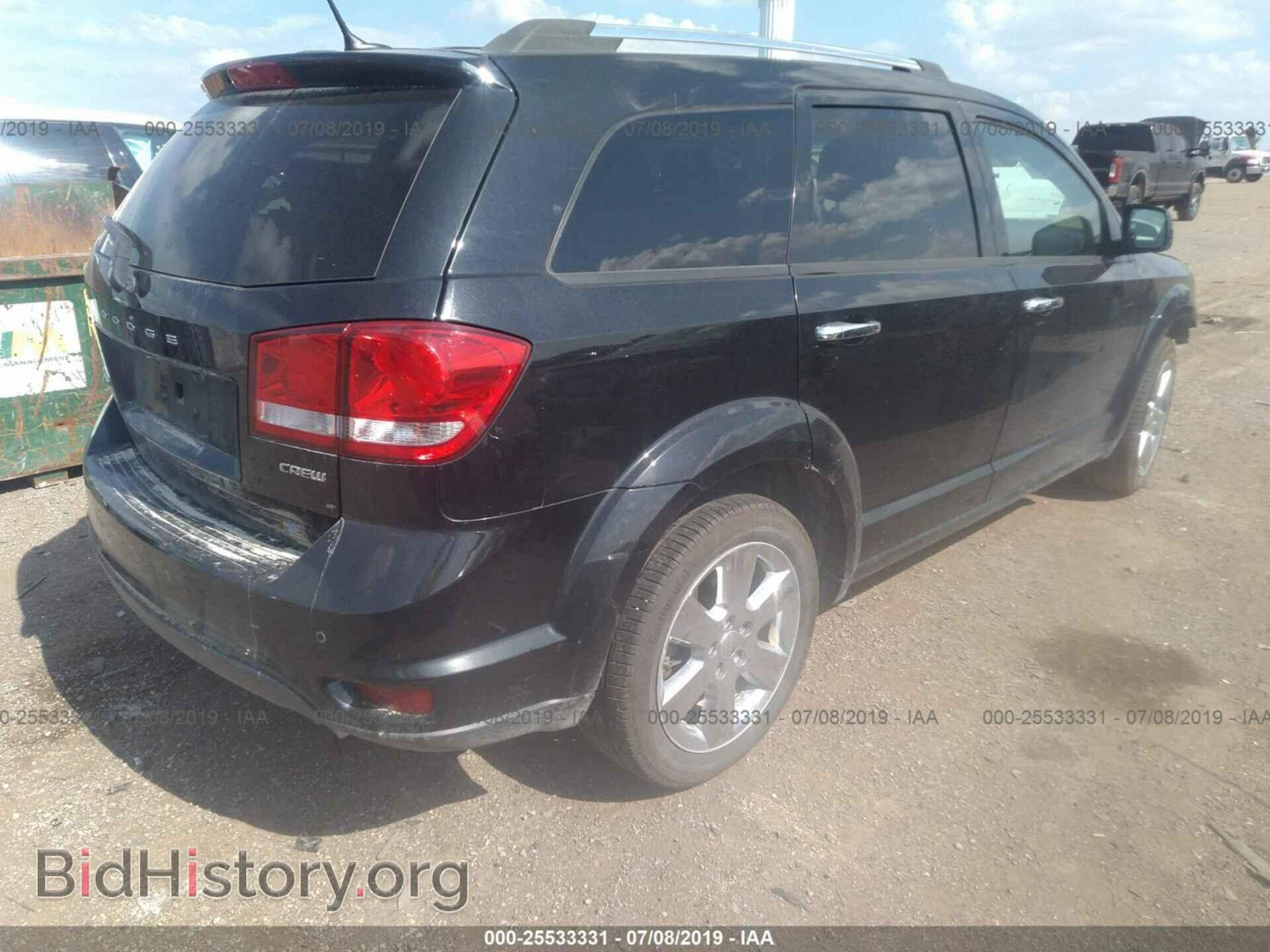 2013 DODGE JOURNEY - VIN: 3C4PDCDG8DT653227 - Фото 4