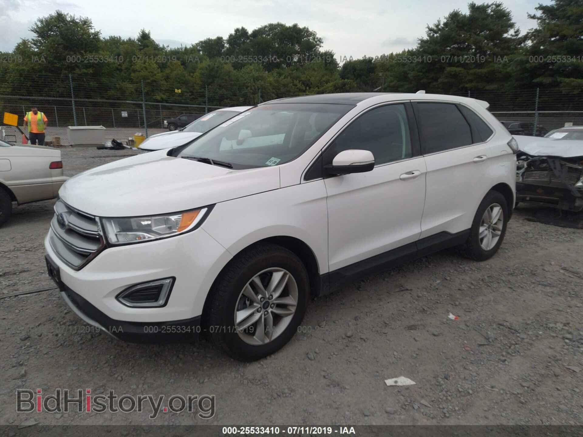 2015 FORD EDGE - VIN: 2FMTK4J80FBB88590 - Фото 2