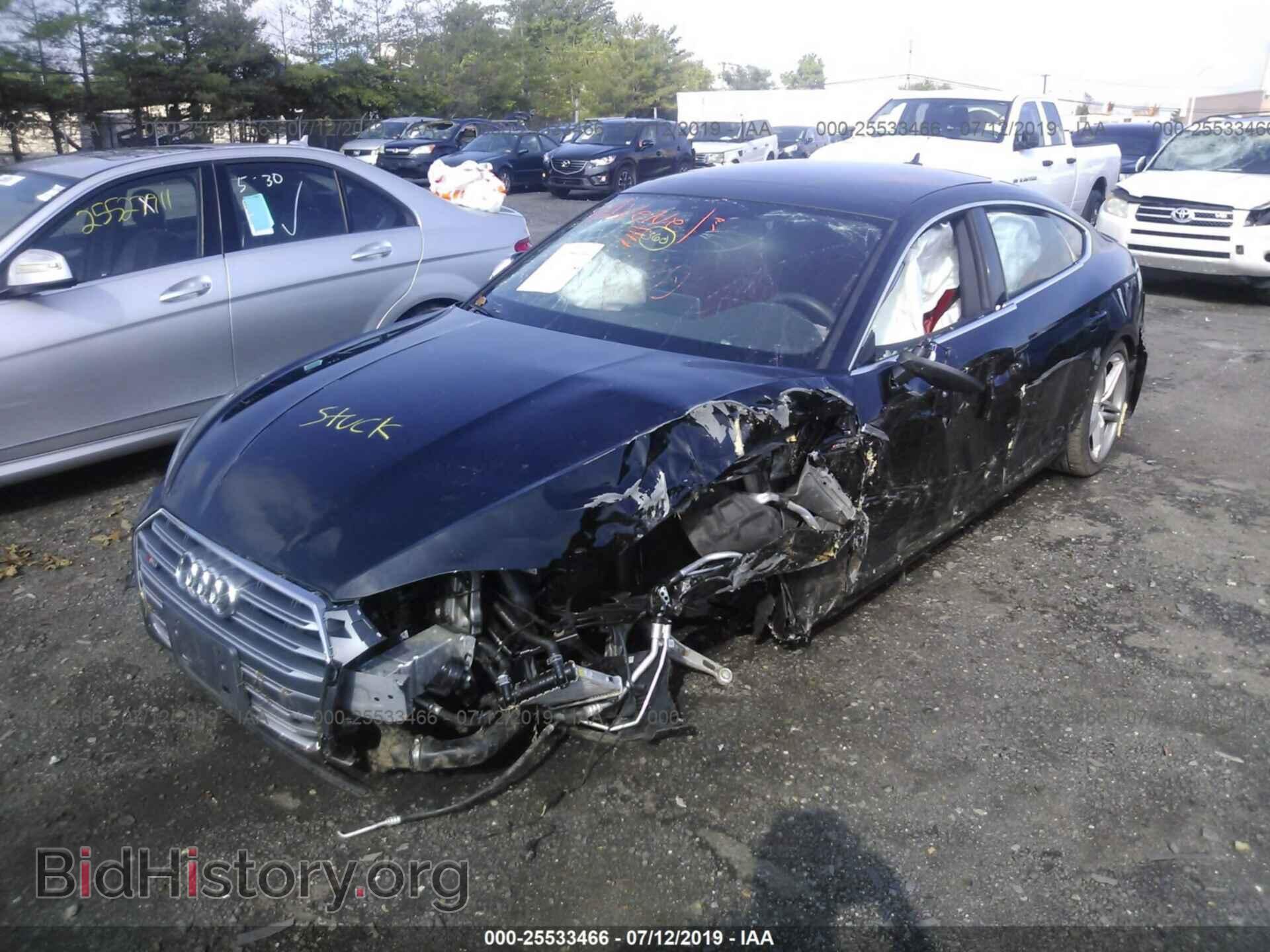 2018 AUDI S5 - VIN: WAUB4CF57JA077748 - Photo 2