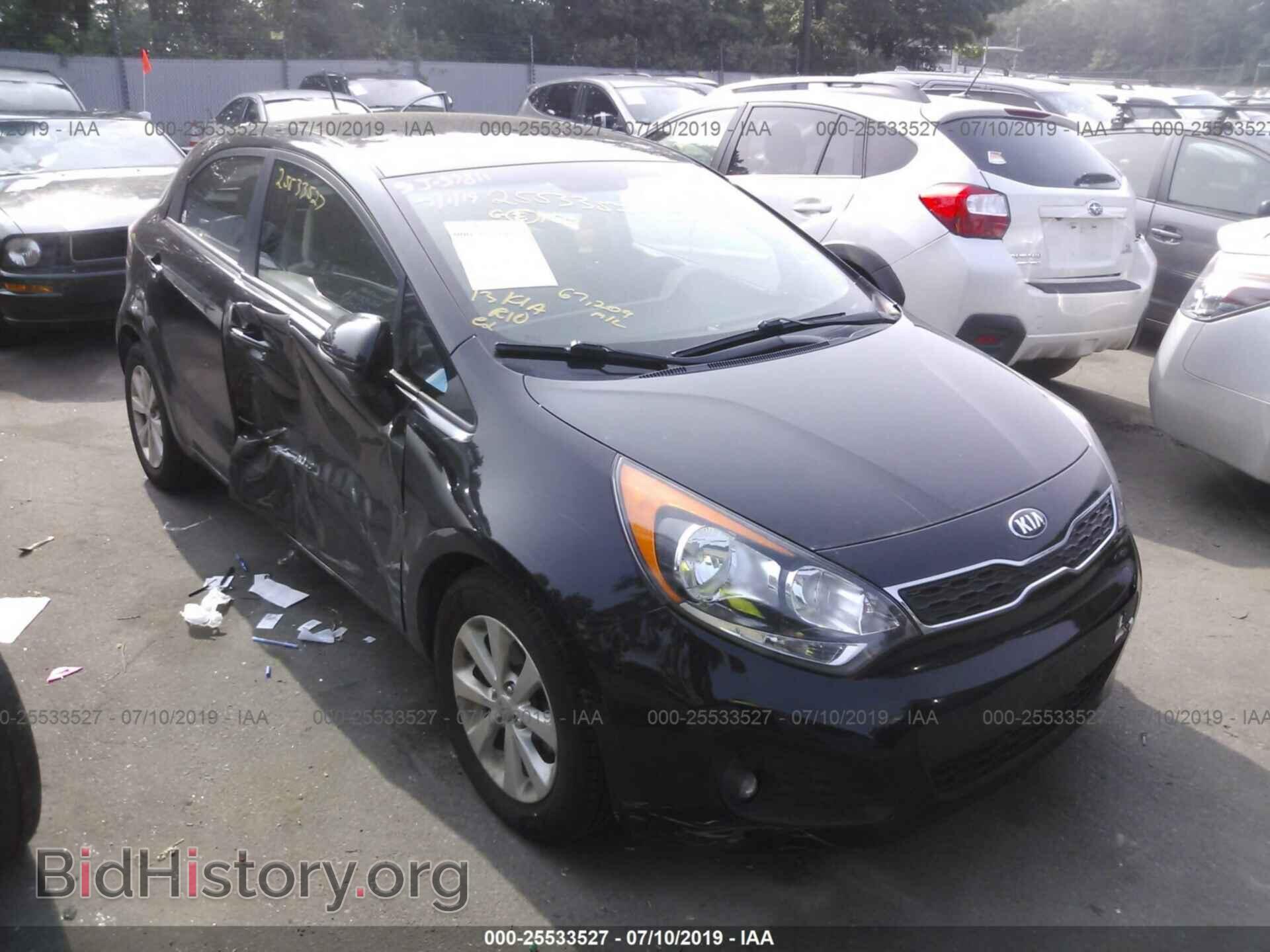 Фотография KNADN5A37D6292433 - KIA RIO 2013