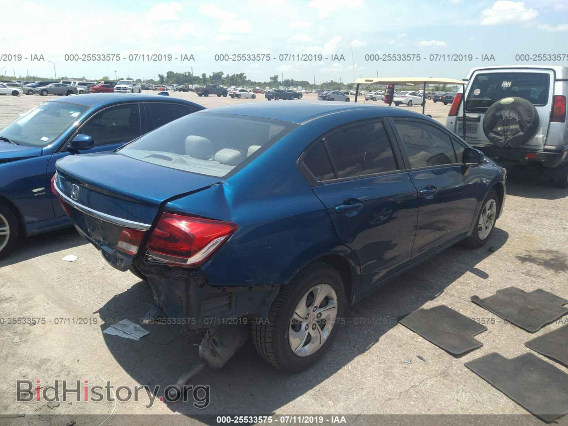 2013 HONDA CIVIC - VIN: 2HGFB2F50DH528823 - Фото 4