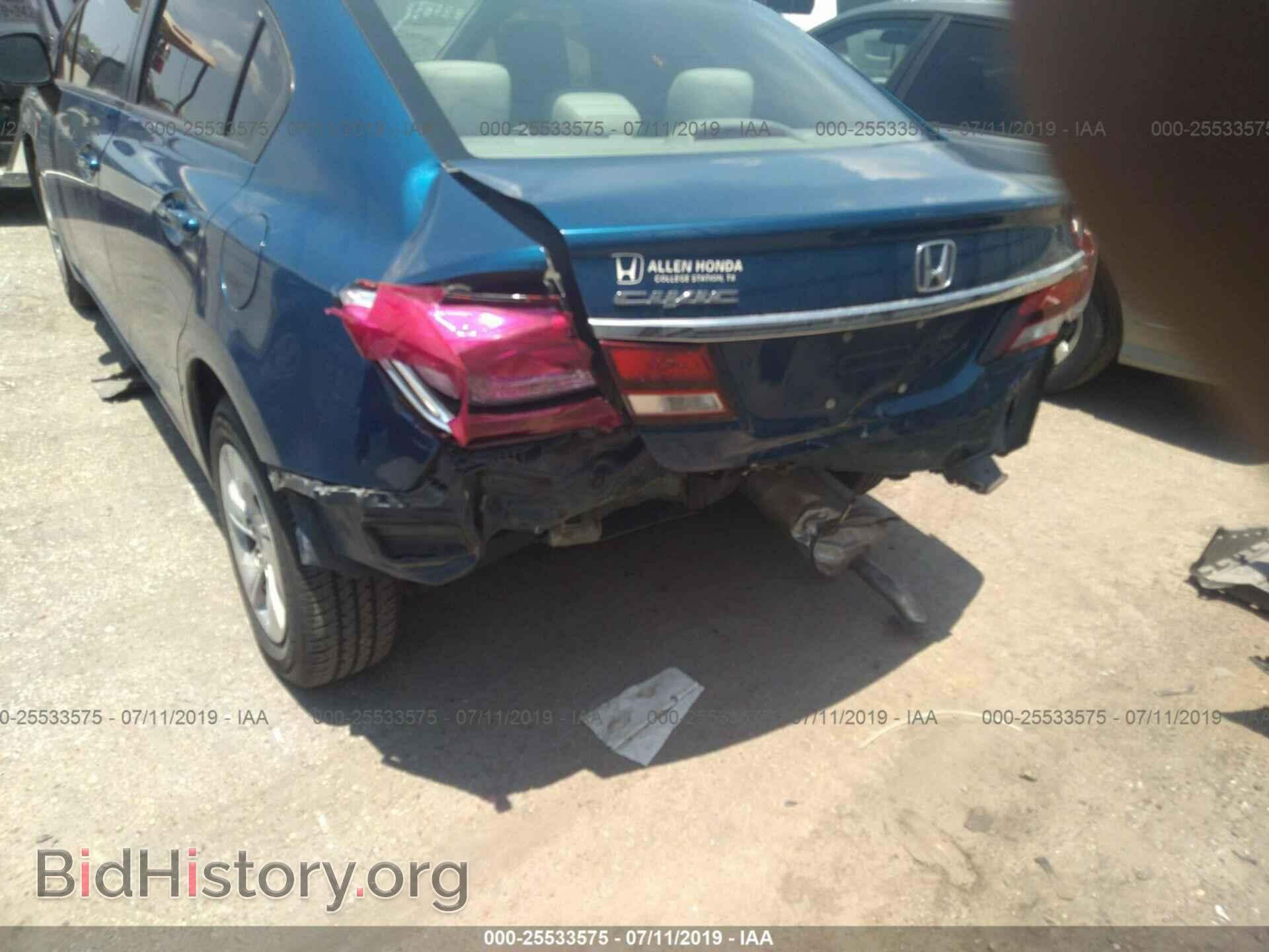 2013 HONDA CIVIC - VIN: 2HGFB2F50DH528823 - Фото 6