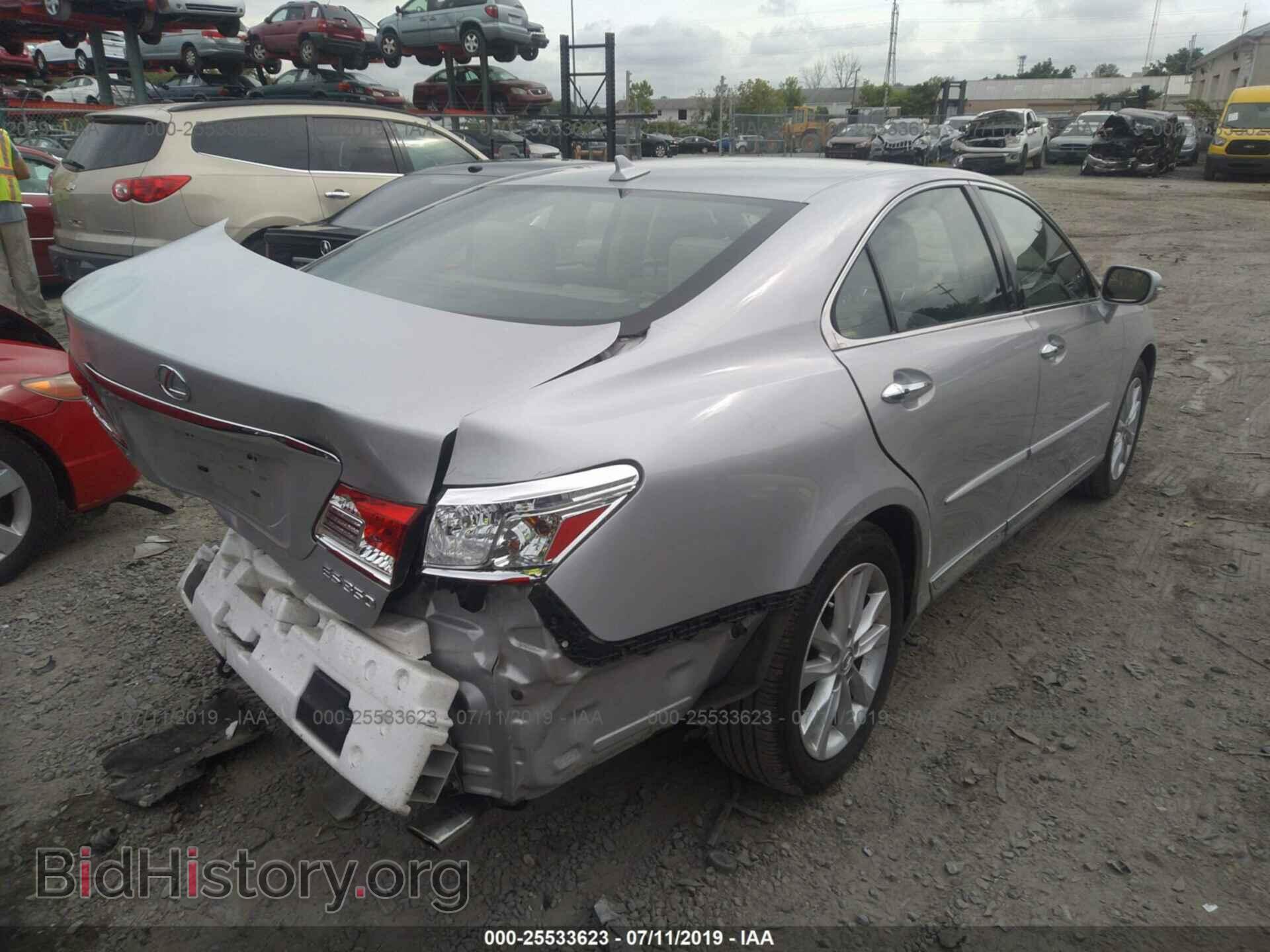 2011 LEXUS ES - VIN: JTHBK1EG8B2426314 - Фото 4