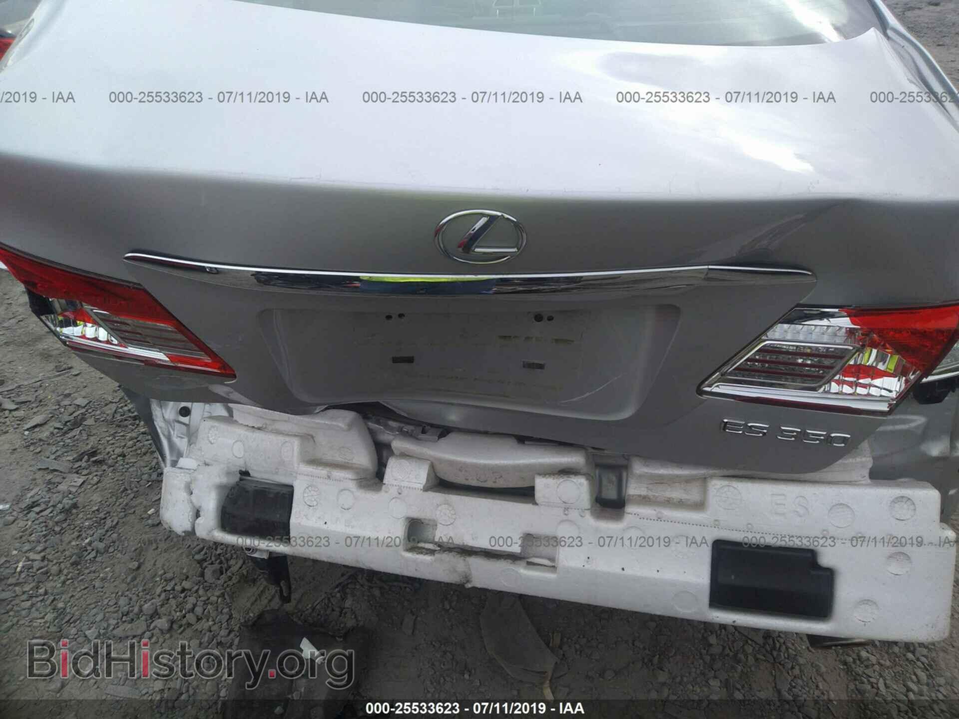 2011 LEXUS ES - VIN: JTHBK1EG8B2426314 - Фото 6