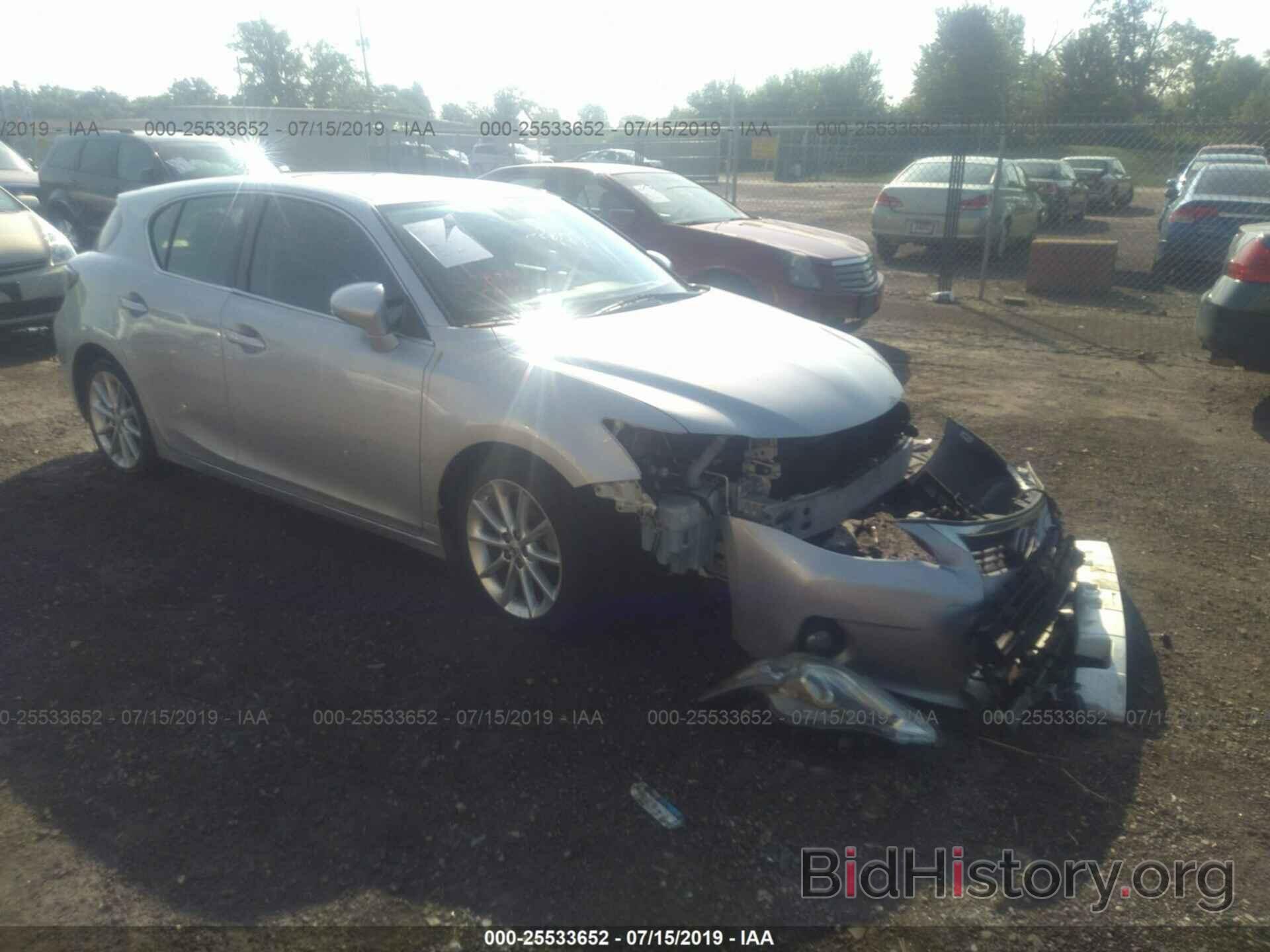 Photo JTHKD5BH2C2115302 - LEXUS CT 2012