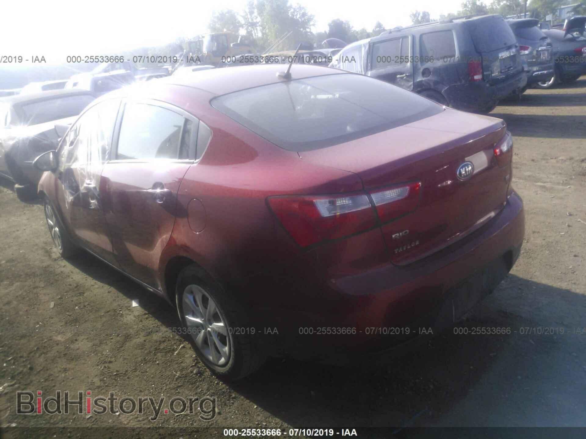2015 KIA RIO - VIN: KNADM4A38F6438919 - Фото 3