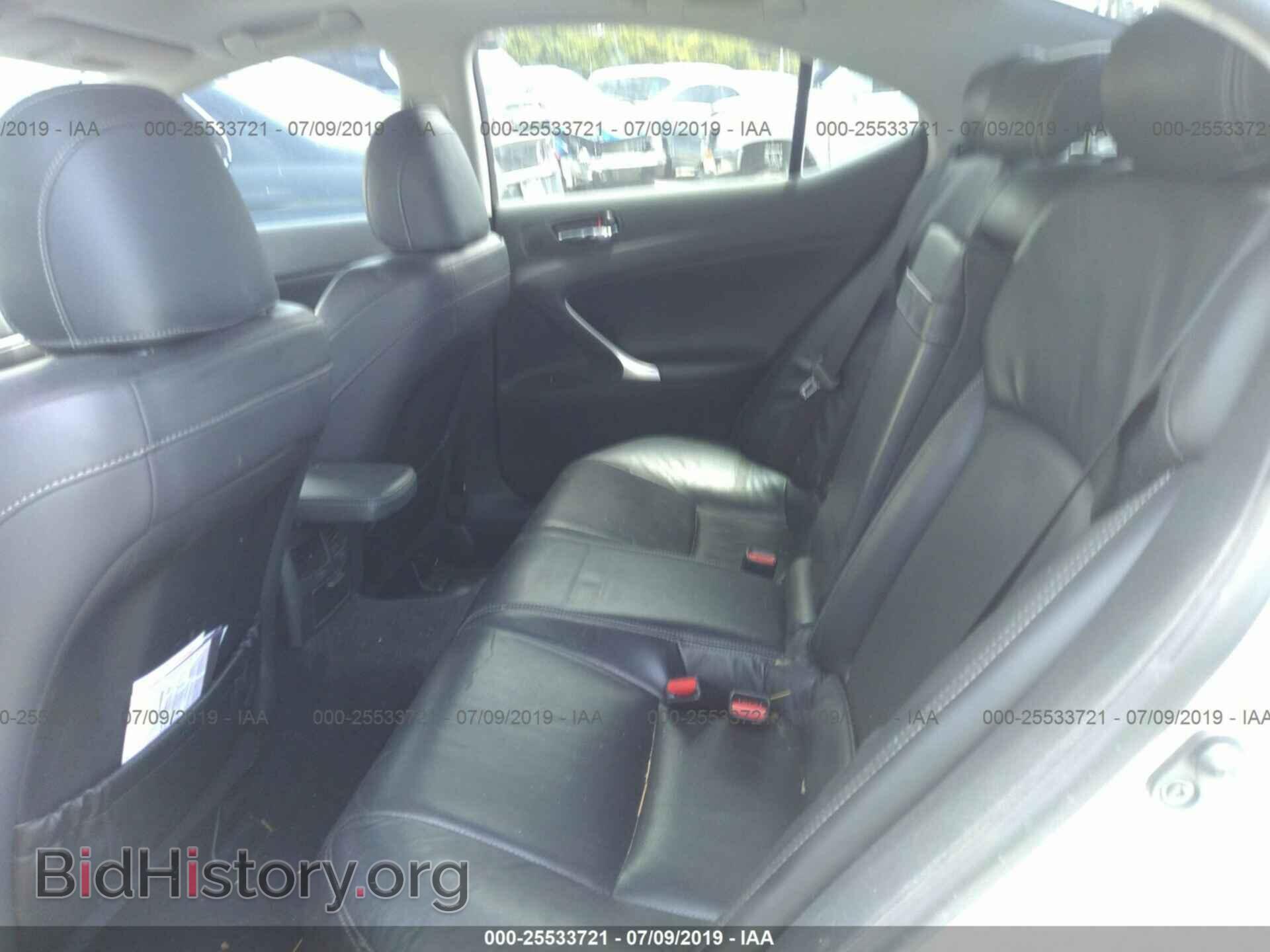 2011 LEXUS IS - VIN: JTHBF5C22B5147183 - Фото 8