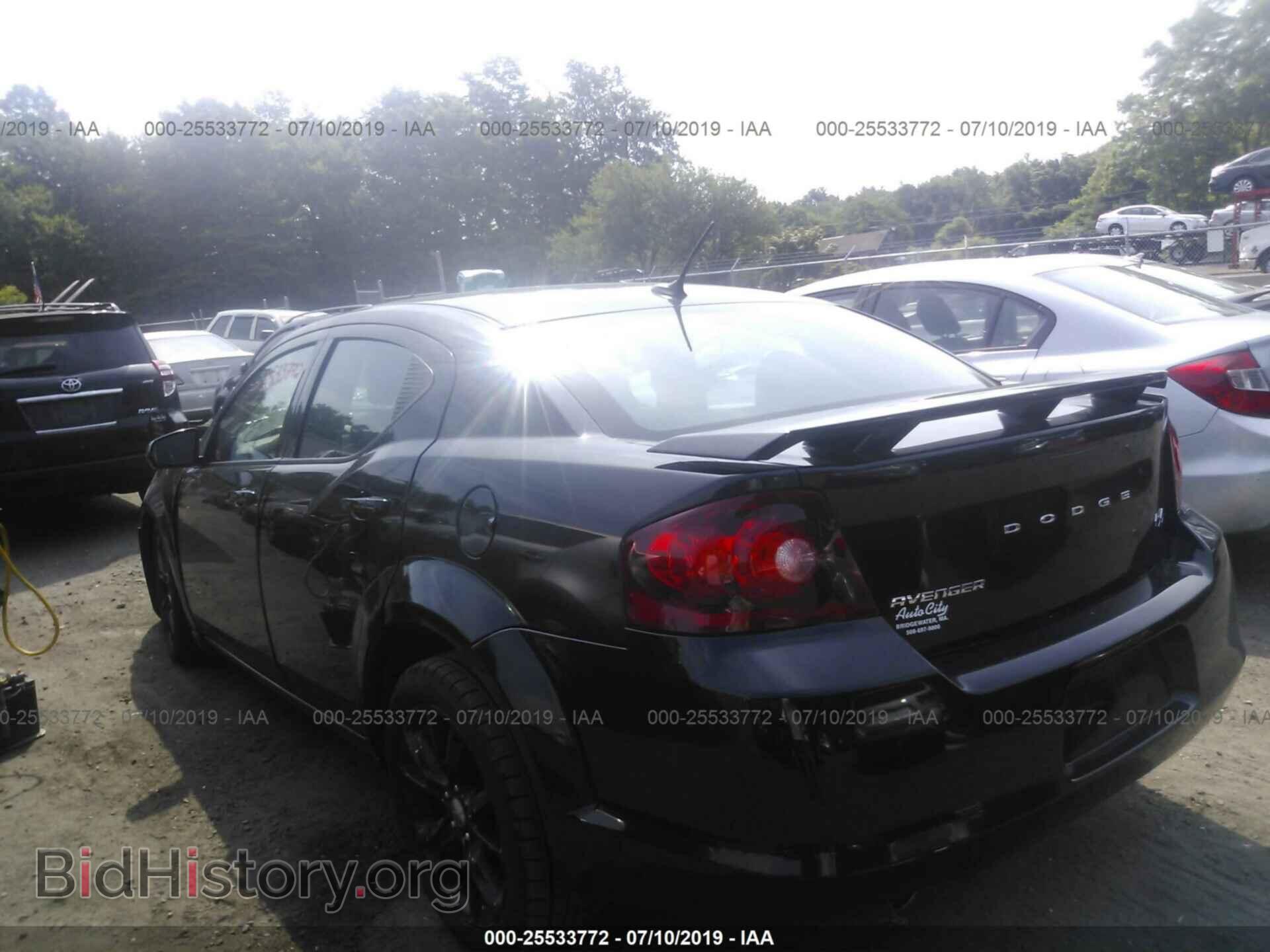 2012 DODGE AVENGER - VIN: 1C3CDZBG9CN253278 - Фото 3