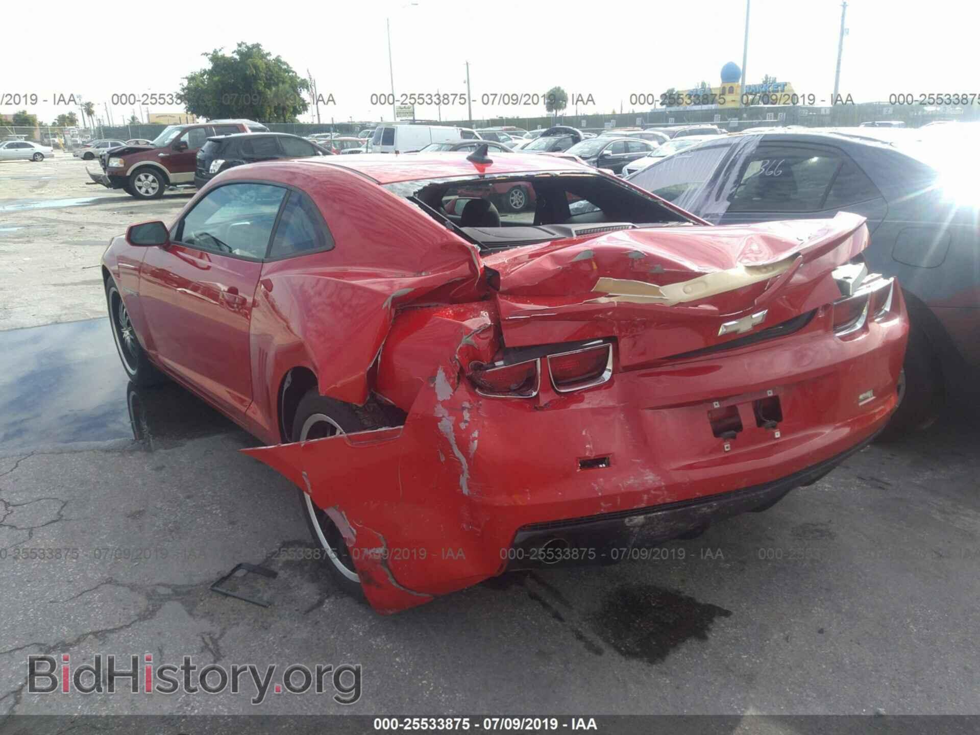 2013 CHEVROLET CAMARO - VIN: 2G1FA1E37D9132080 - Фото 3
