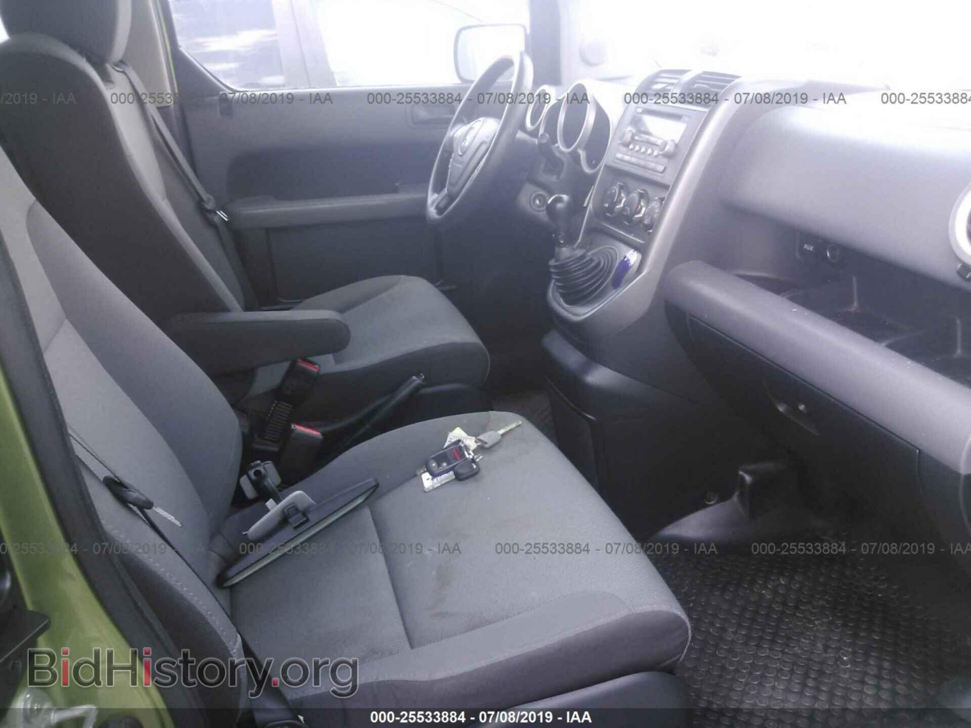 2008 HONDA ELEMENT - VIN: 5J6YH27778L000754 - Фото 5