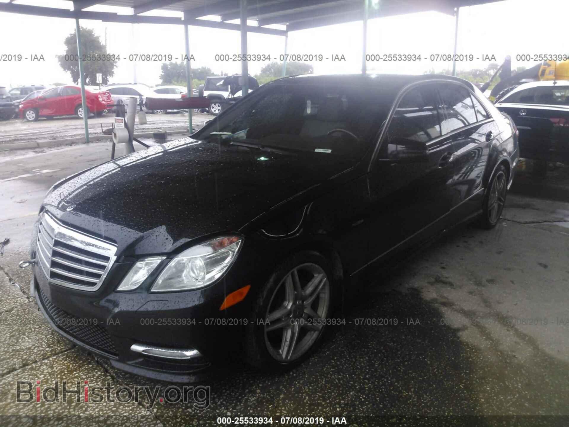 2012 MERCEDES-BENZ E - VIN: WDDHF5KB9CA585002 - Фото 2