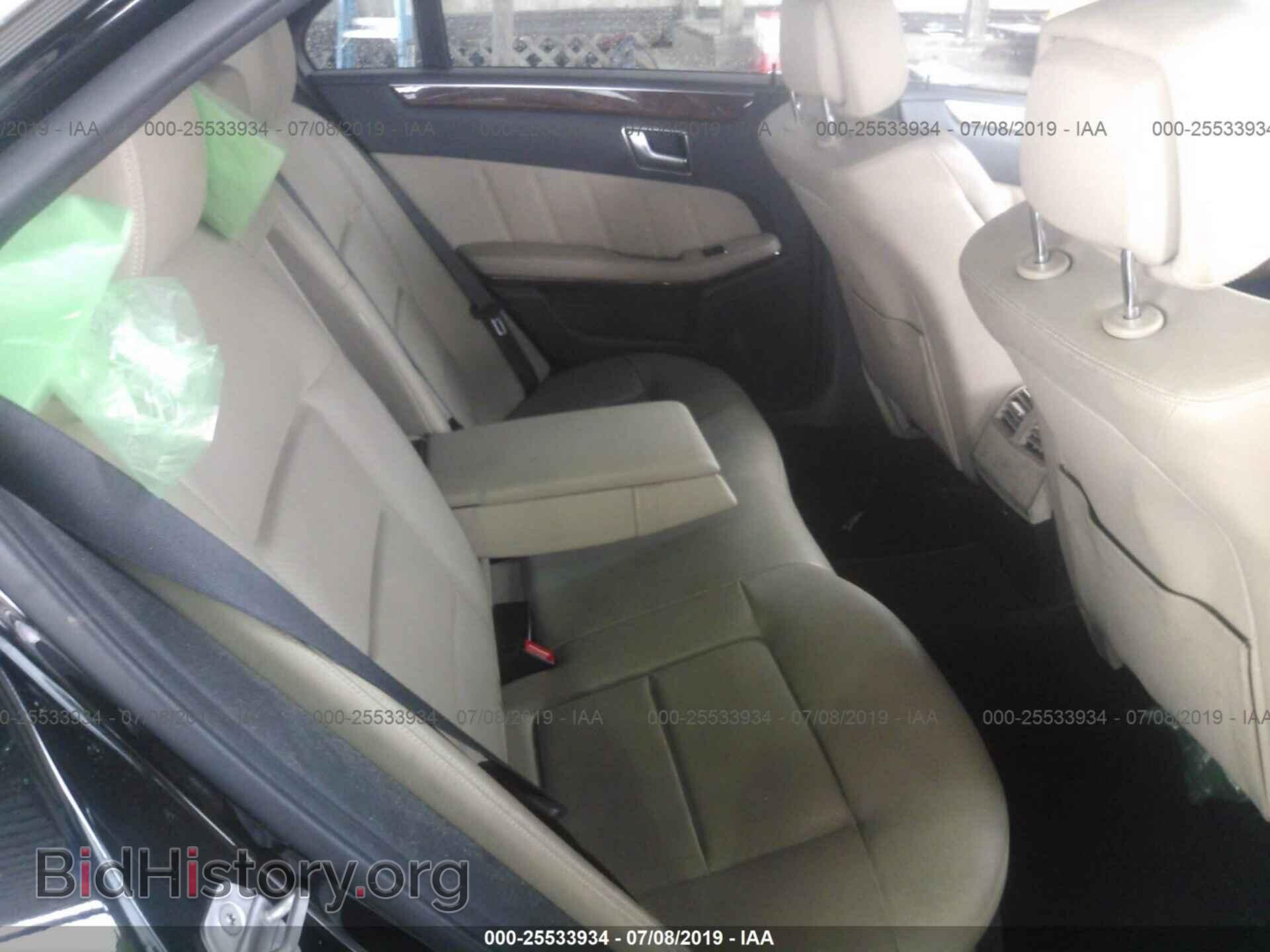 2012 MERCEDES-BENZ E - VIN: WDDHF5KB9CA585002 - Фото 8