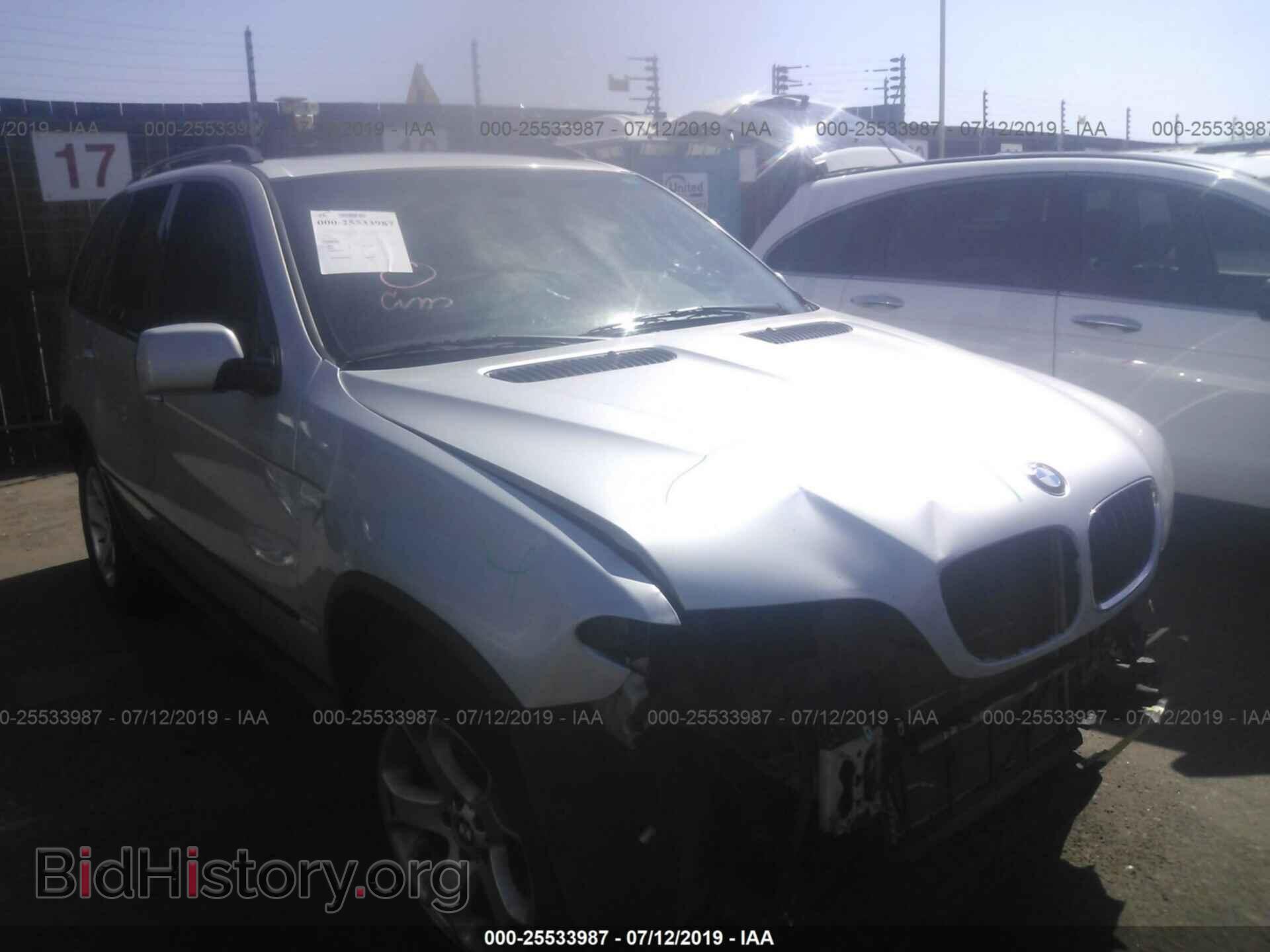 Photo 5UXFA13546LY33438 - BMW X5 2006