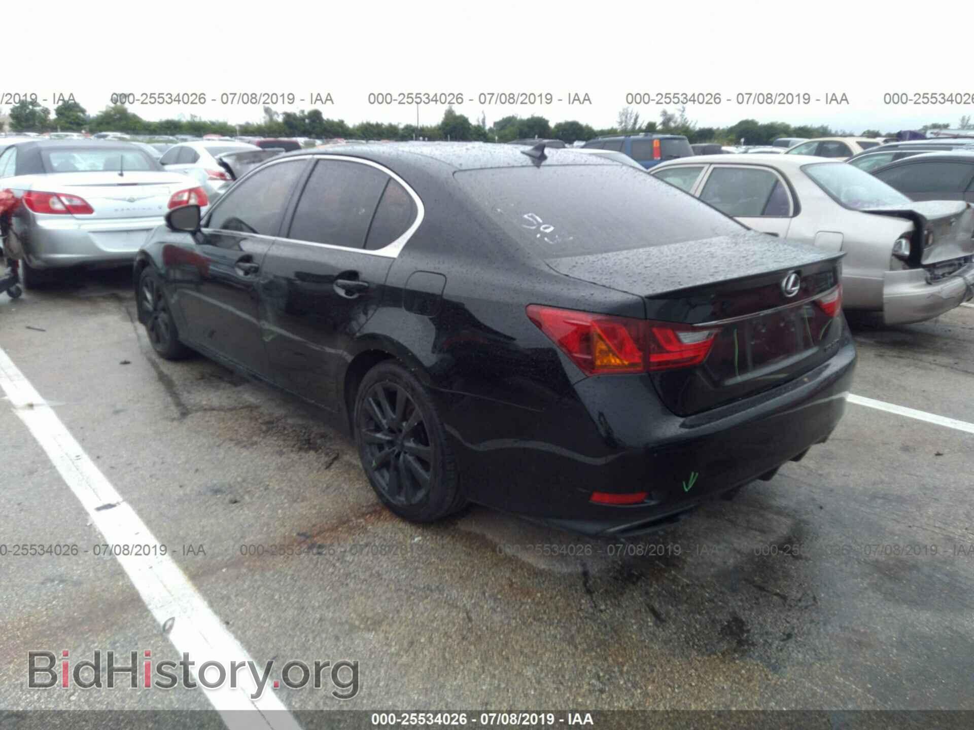 2014 LEXUS GS - VIN: JTHBE1BL0E5034598 - Фото 3