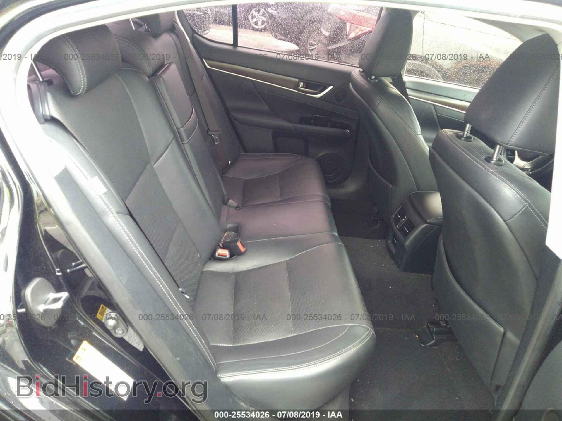 2014 LEXUS GS - VIN: JTHBE1BL0E5034598 - Фото 8
