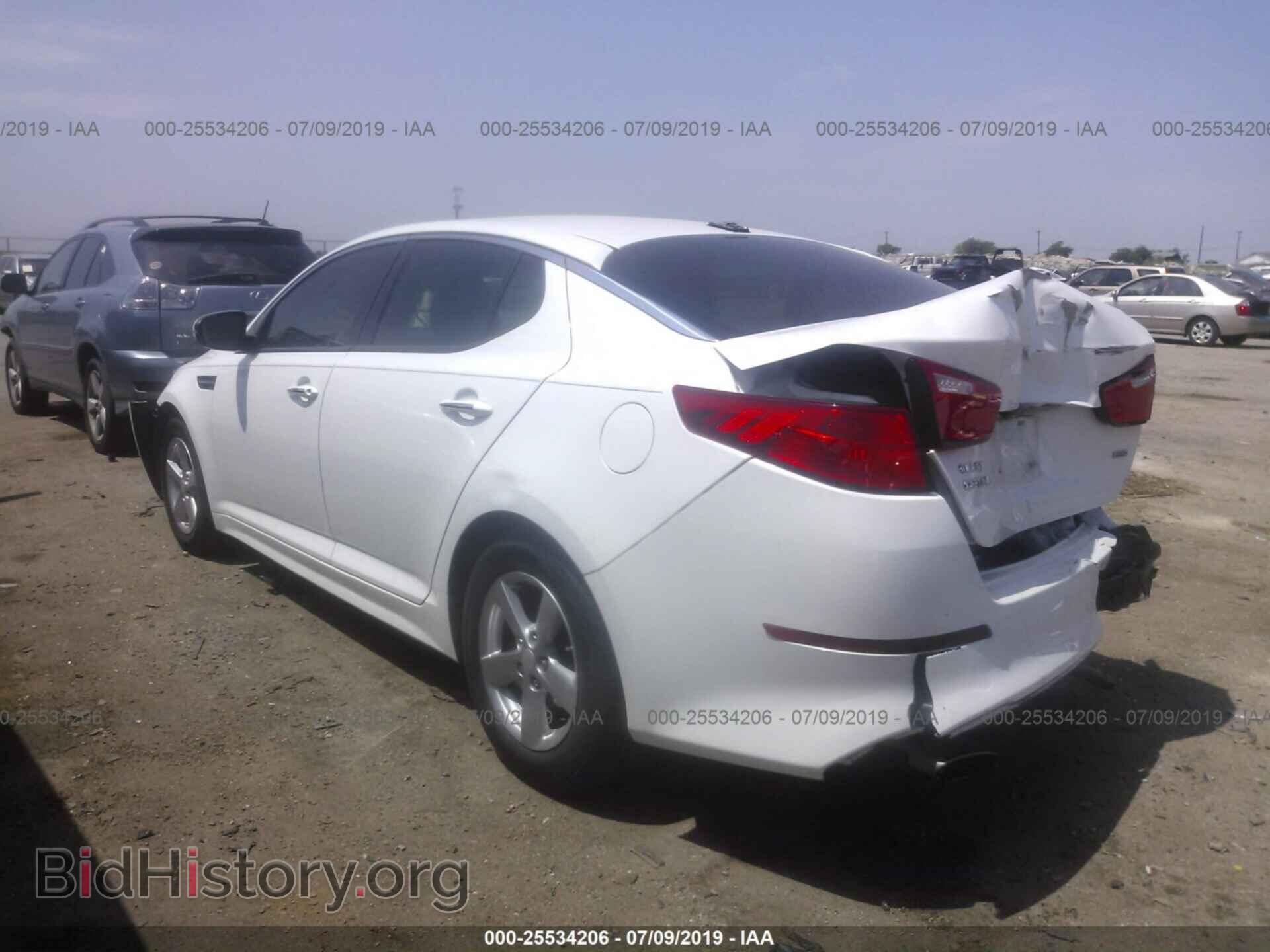 2014 KIA OPTIMA - VIN: 5XXGM4A77EG315423 - Фото 3