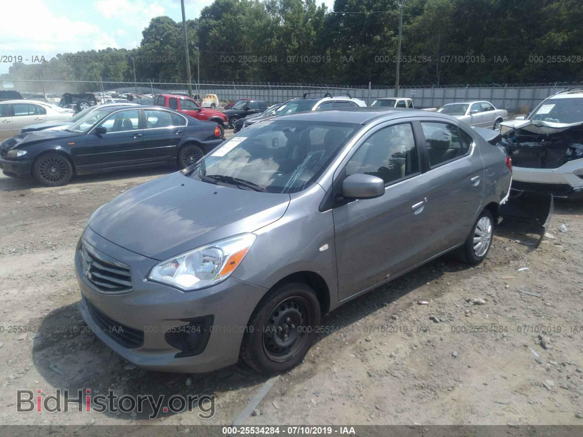 2017 MITSUBISHI MIRAGE - VIN: ML32F3FJ5HHF13725 - Фото 2