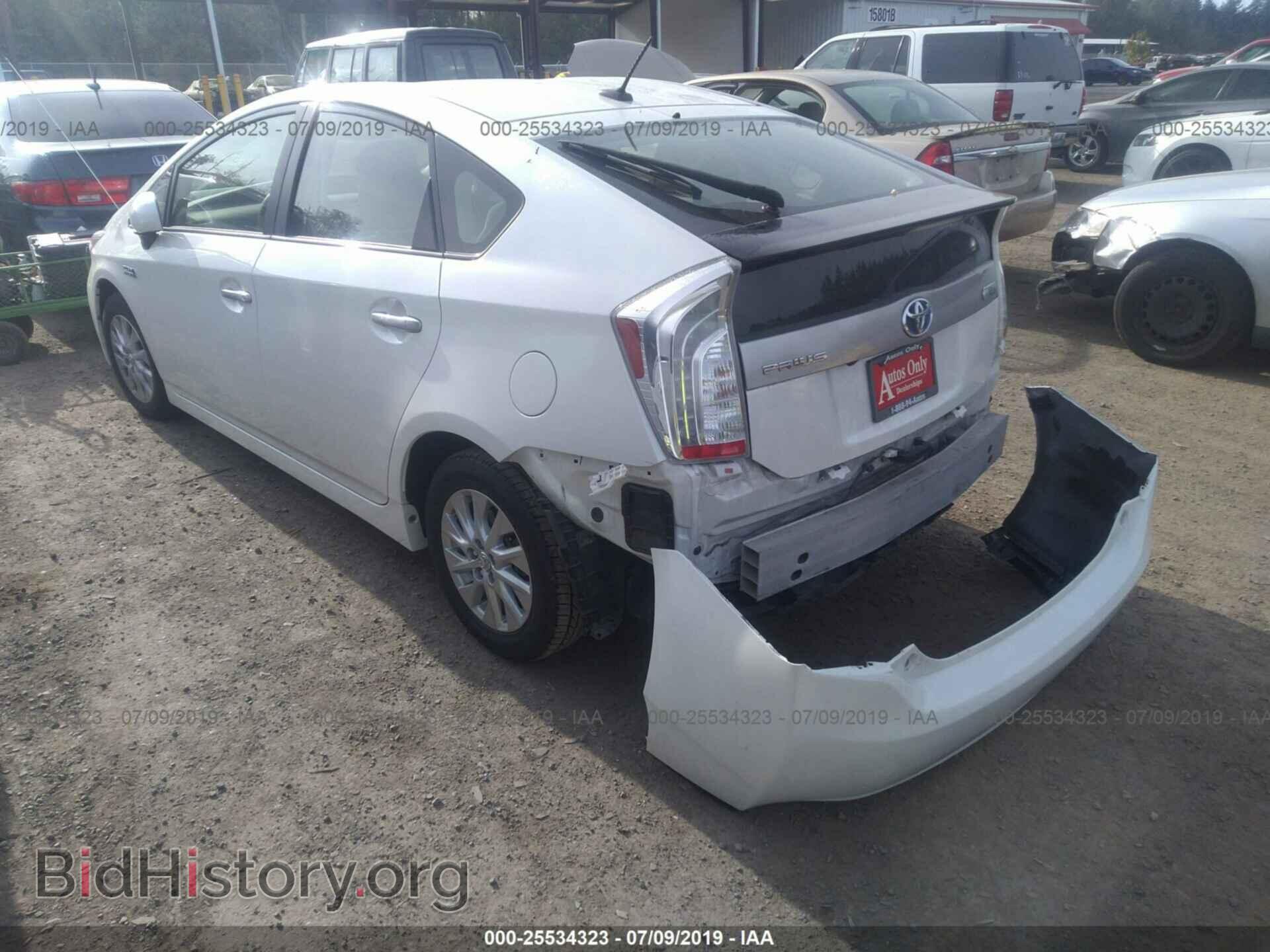 2014 TOYOTA PRIUS PLUG-IN - VIN: JTDKN3DP3E3053851 - Фото 3