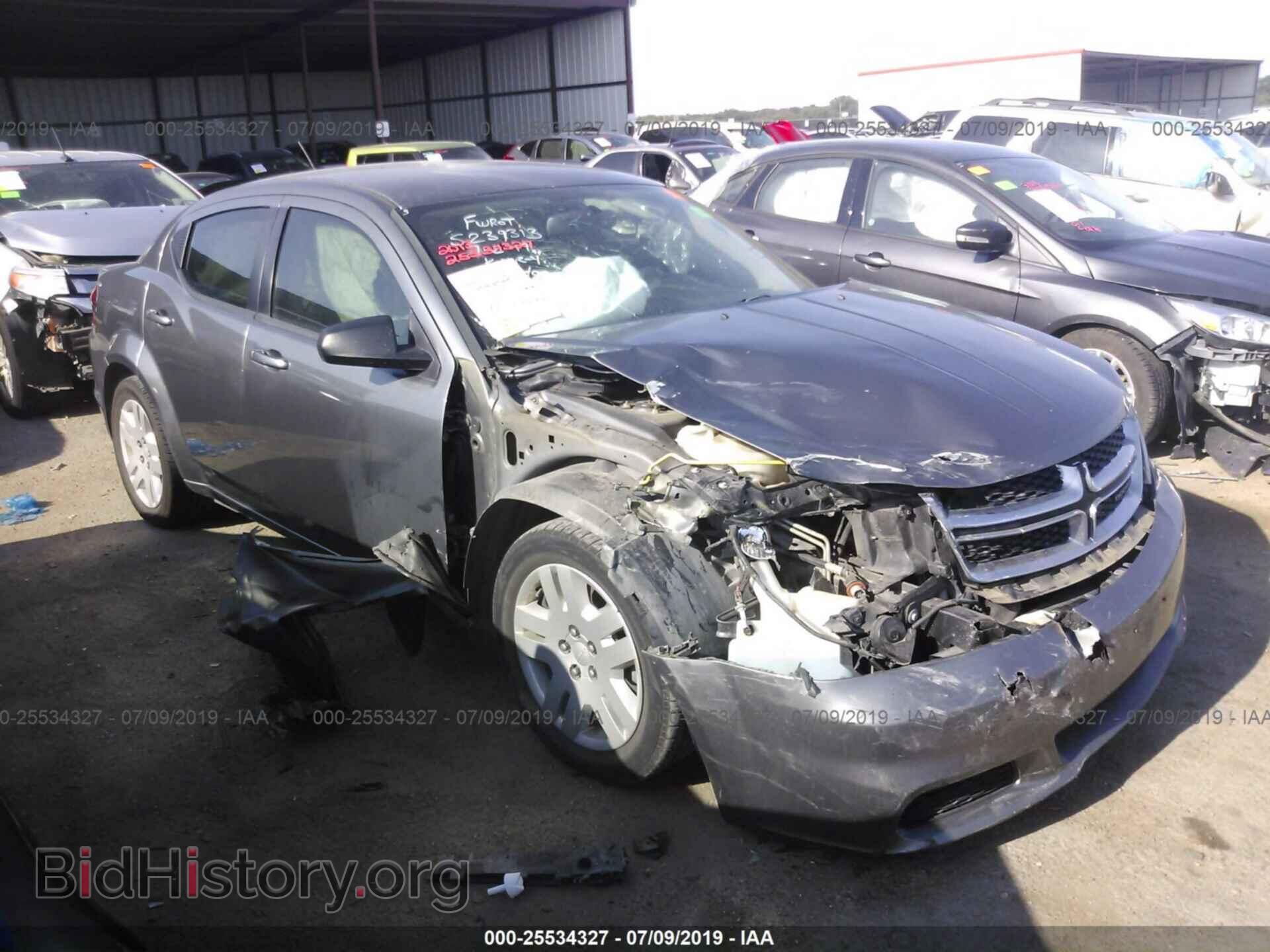 Photo 1C3CDZAB9DN547738 - DODGE AVENGER 2013