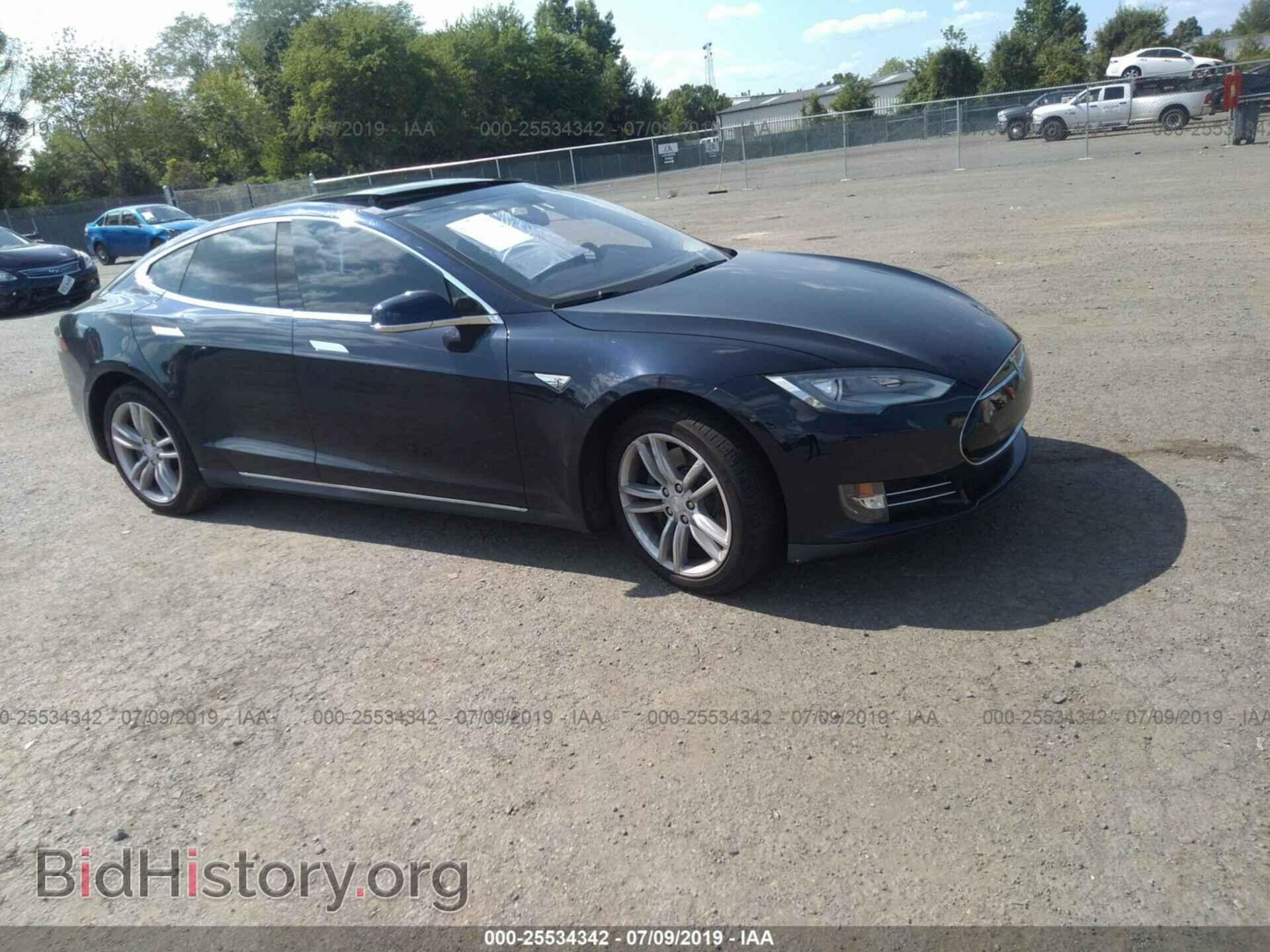 Photo 5YJSA1S18EFP26523 - TESLA MODEL S 2014