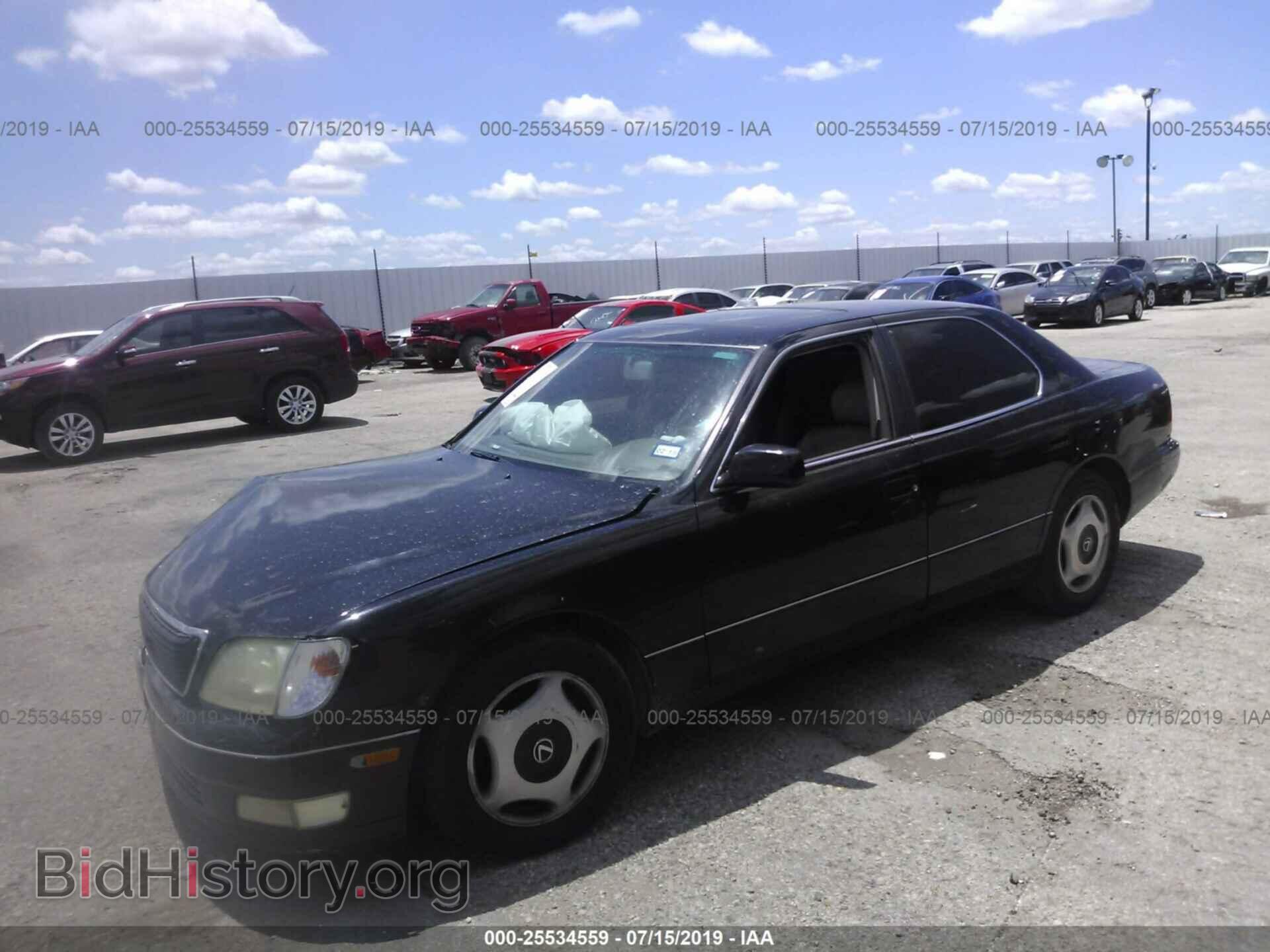 1999 LEXUS LS - VIN: JT8BH28F5X0159210 - Фото 2